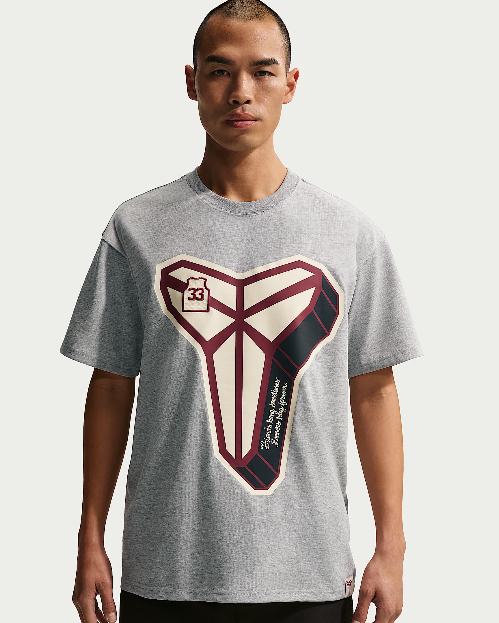 Kobe Nike Dri-FIT 科比男子速干篮球T恤 - 调色暗灰