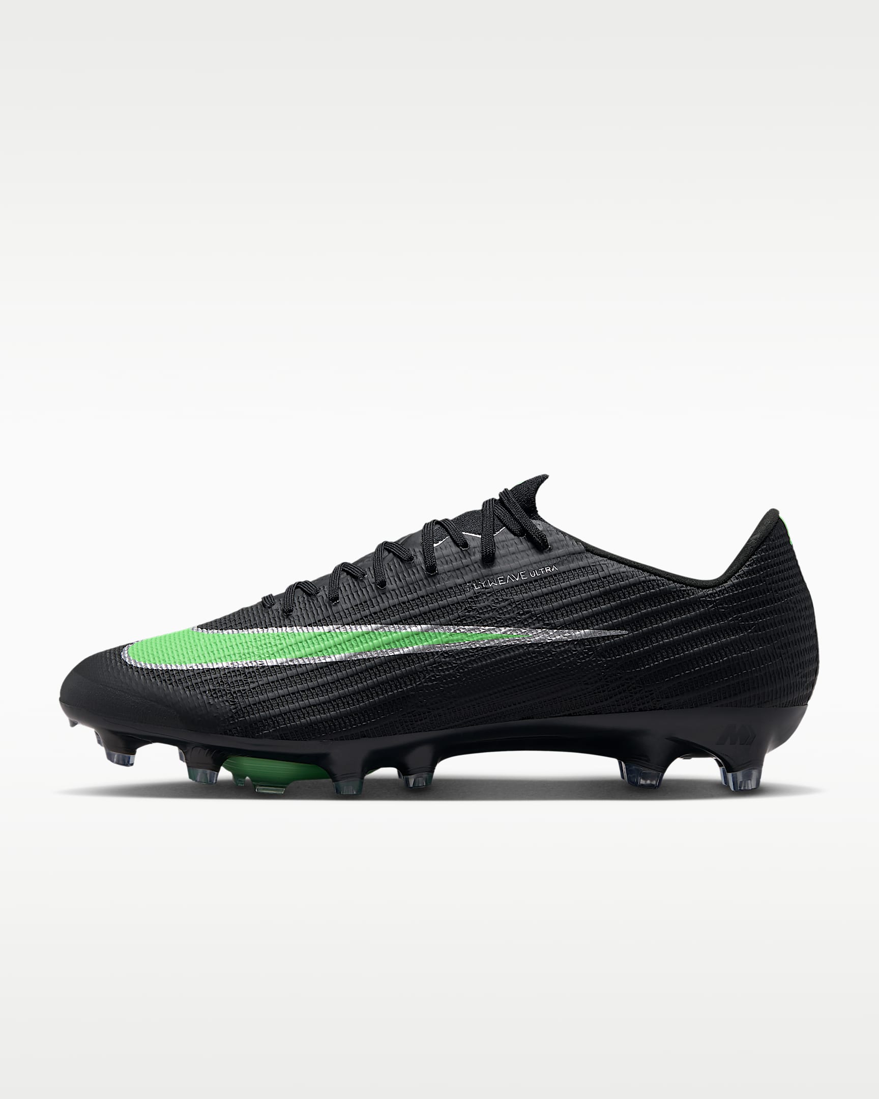 Nike Mercurial Superfly 11 Elite 耐克刺客系列男/女 AG 人造草地低帮足球鞋 - 黑/黑/梦幻绿