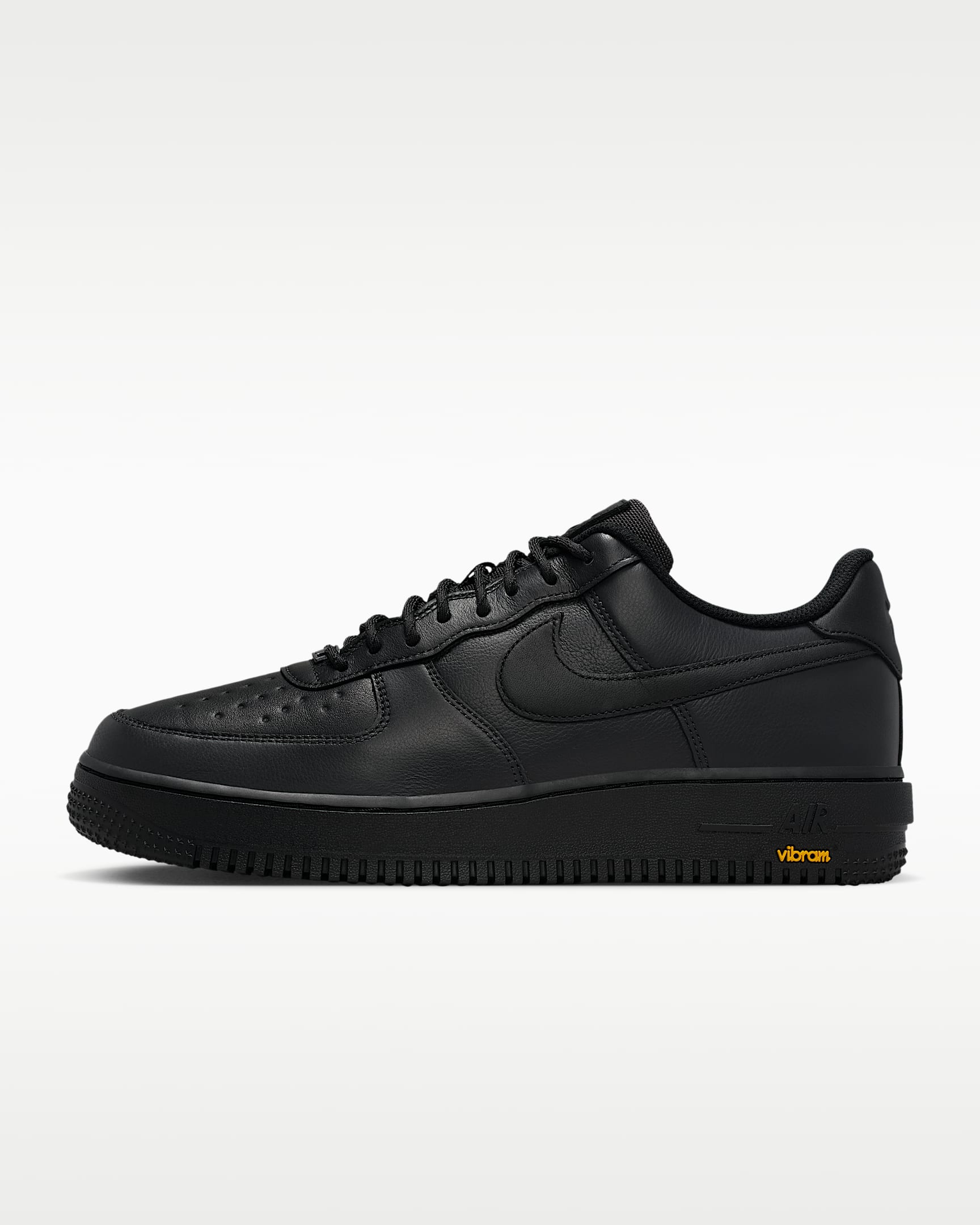 Air Force 1 GORE-TEX Vibram 男子空军一号防水运动鞋 - 灰黑/速度黄/黑