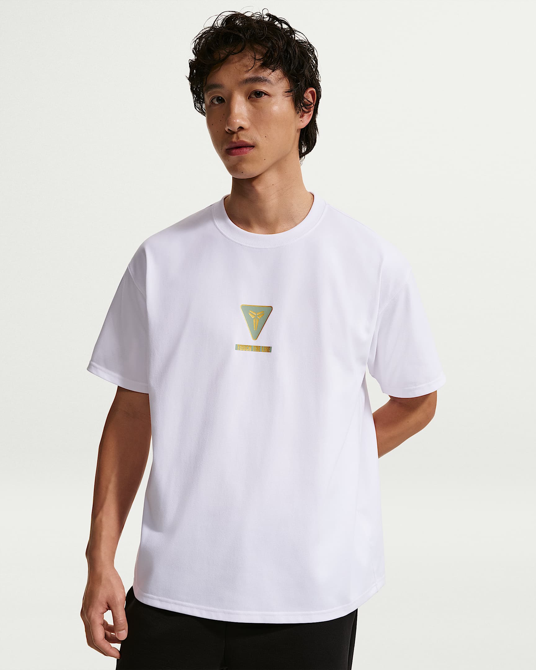 Kobe "CHBL" Nike Dri-FIT 耐高篮球系列科比男子速干短袖篮球T恤 - 白色