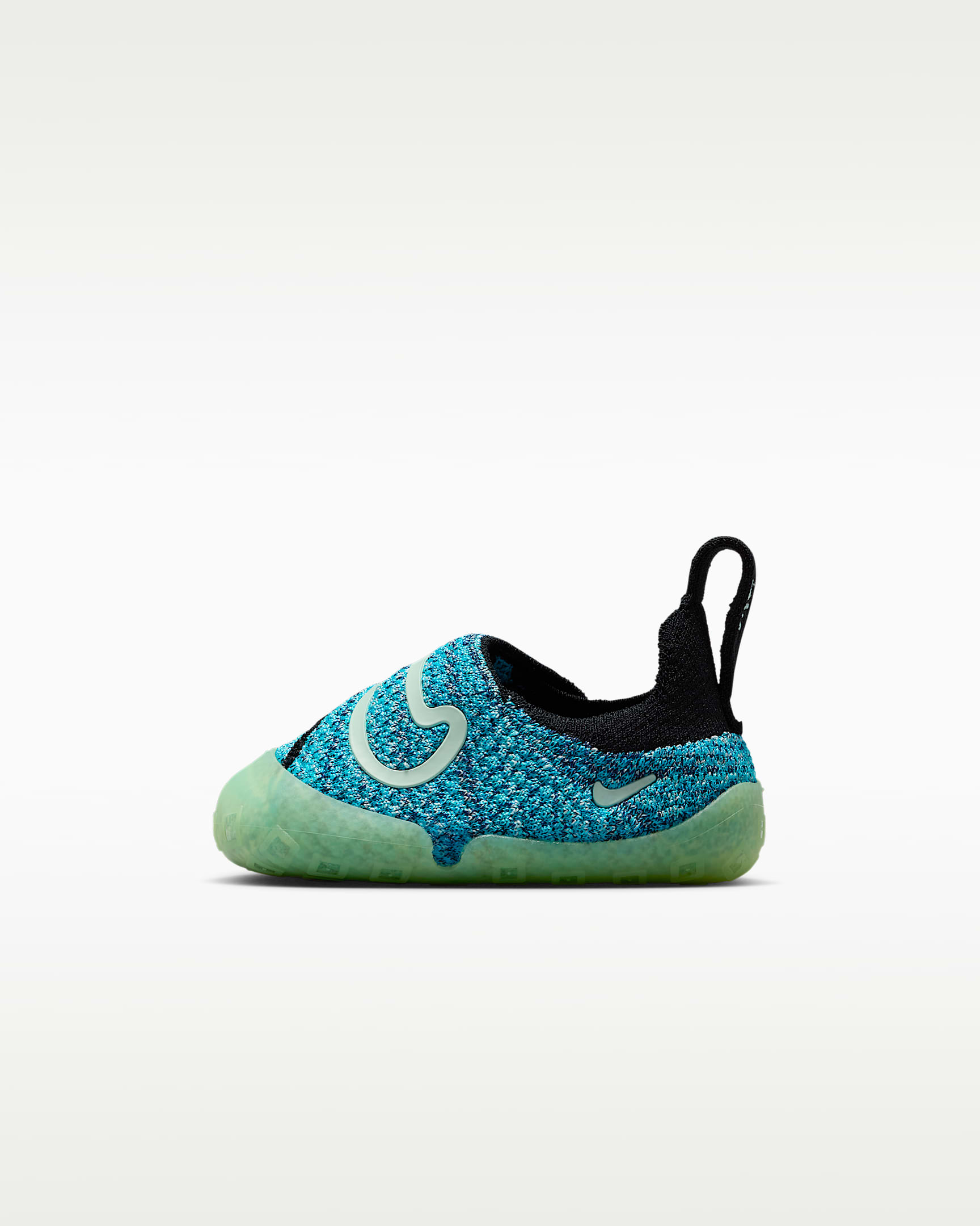 Nike Swoosh 1 耐克宝宝勾婴童易穿脱运动鞋 - 波罗的海蓝/深藏青/泡沫薄荷绿/黑