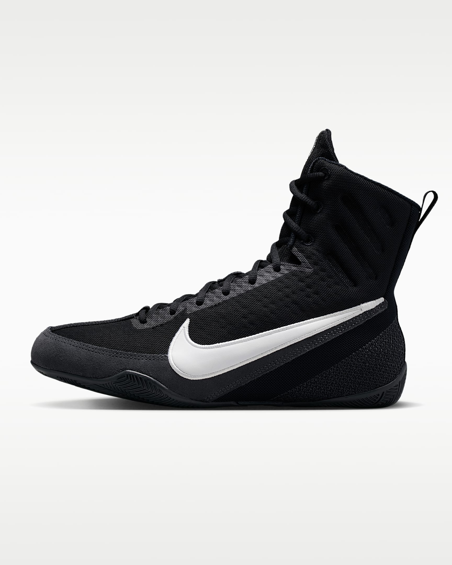 Nike Machomai 3 拳击鞋 - 黑/白色