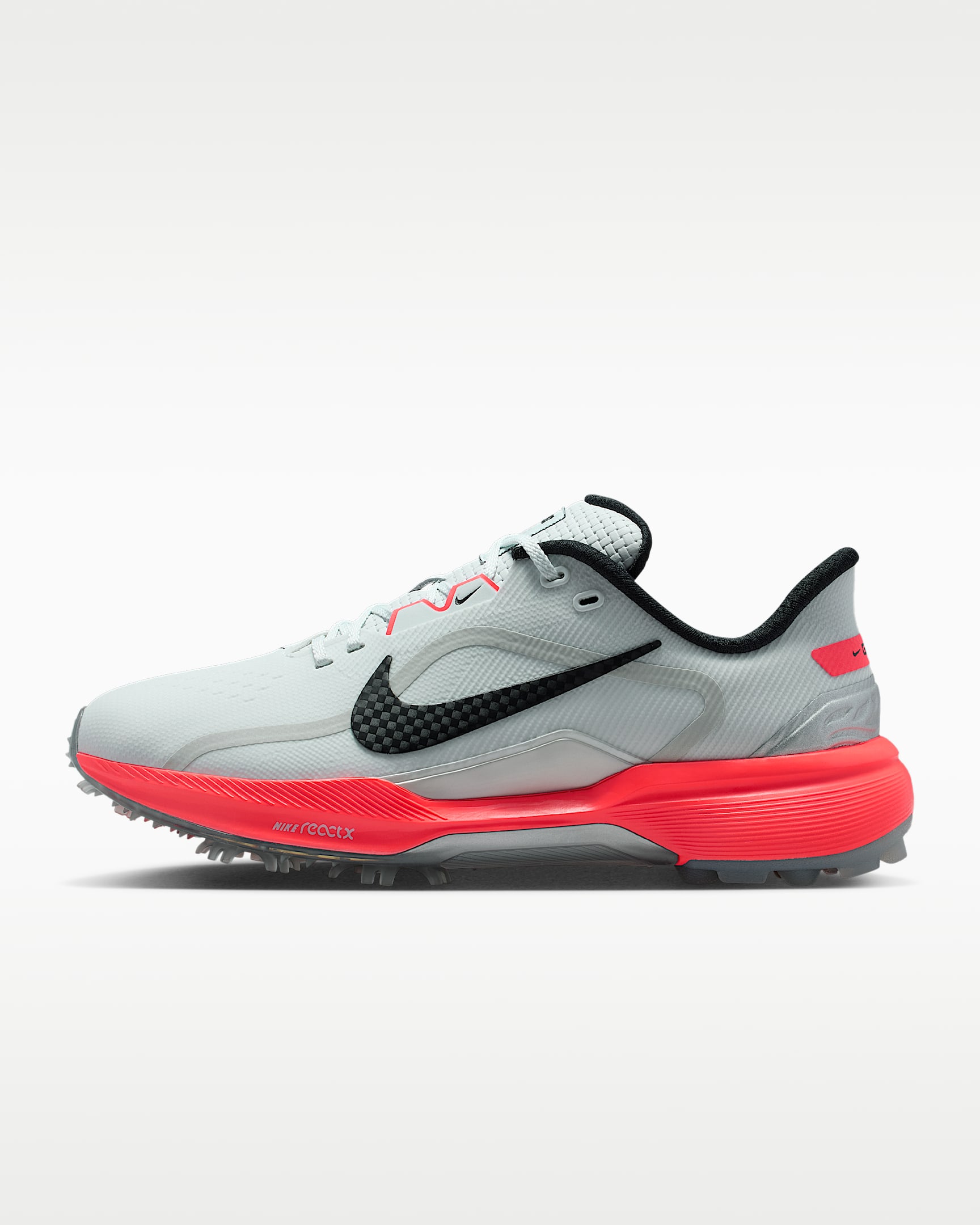 Nike Pegasus 1 G 男/女高尔夫球鞋(宽版) - 米白/火山岩红/黑