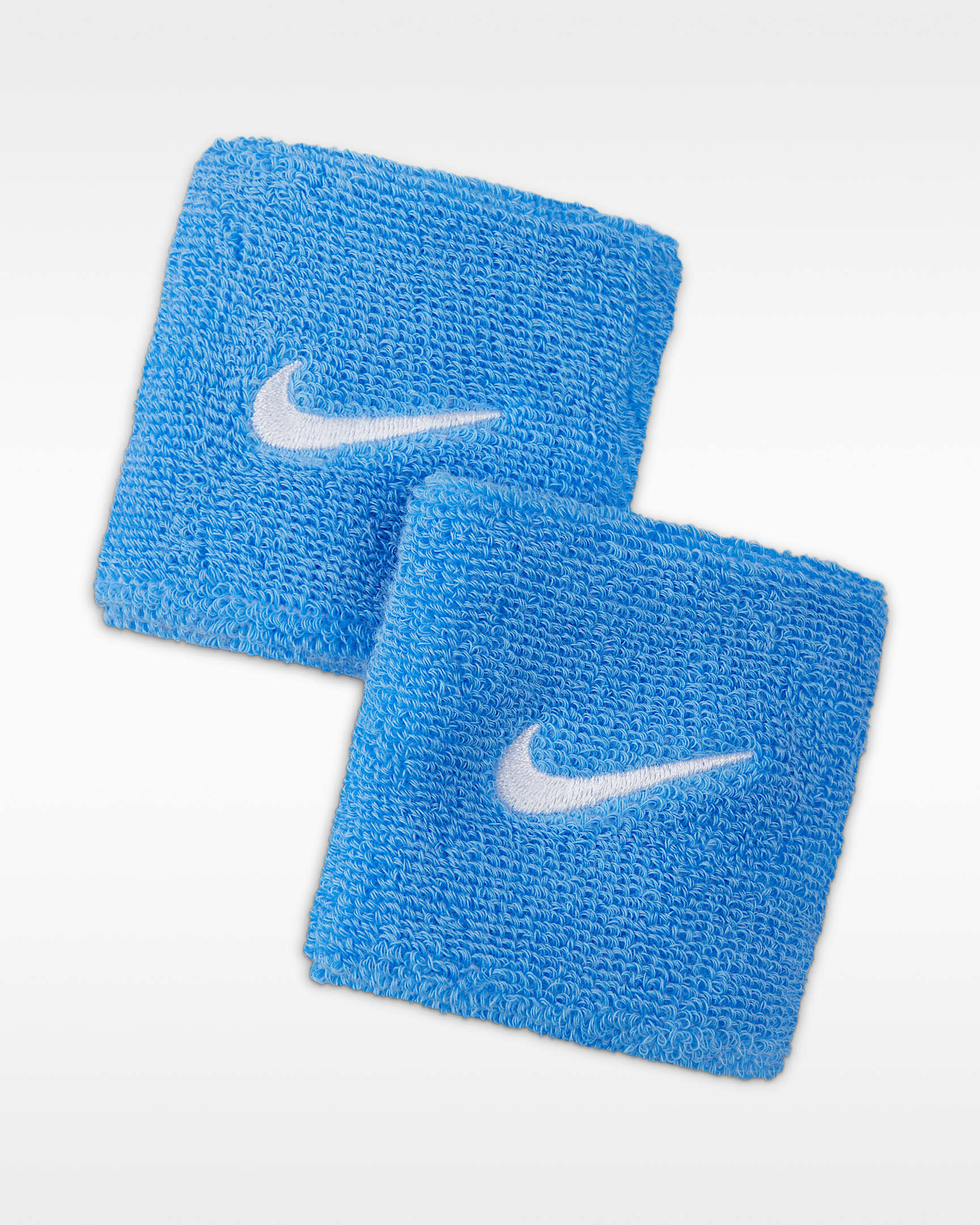 Nike Swoosh Classic 护腕（1 对） - 大学蓝/白色