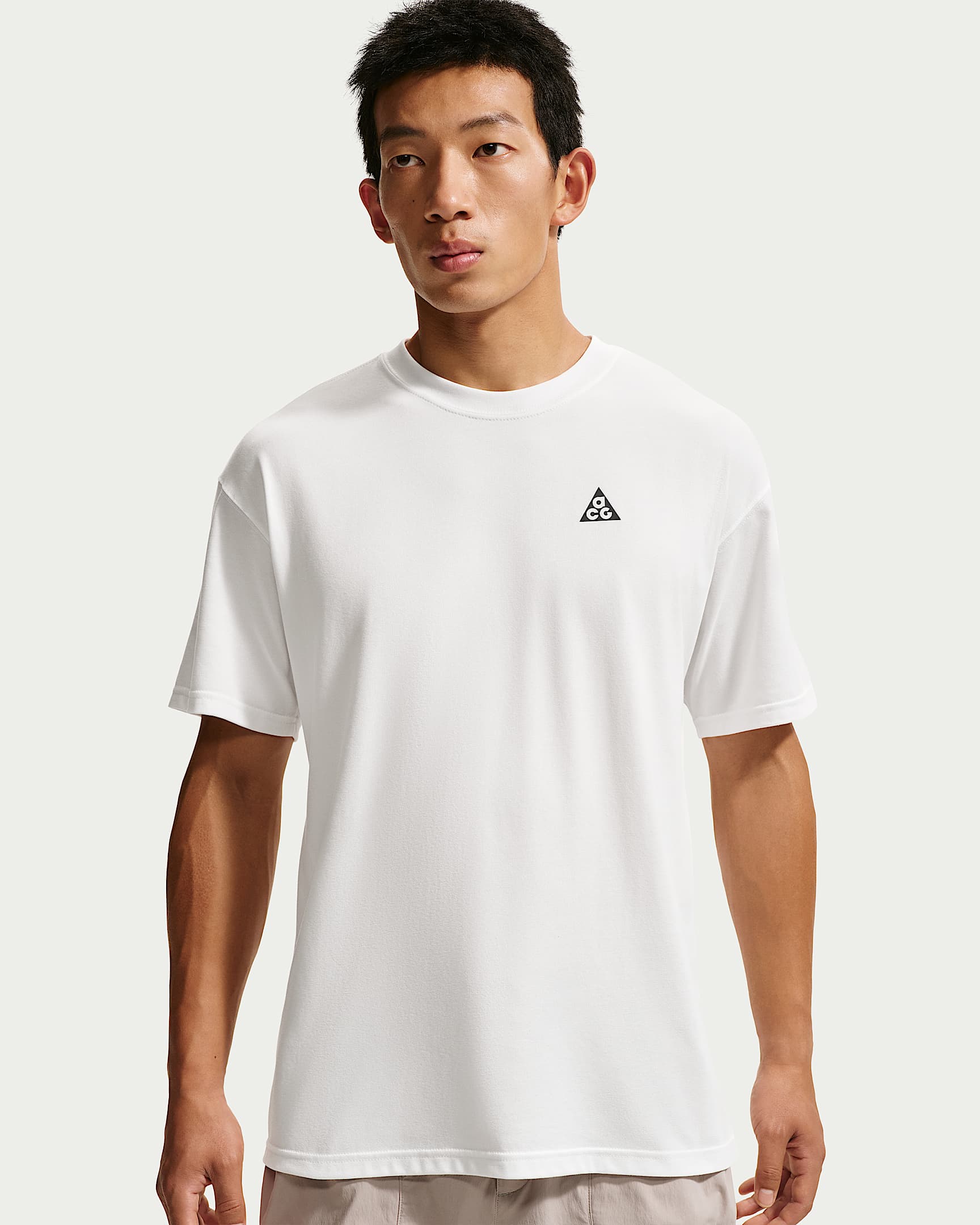 Nike ACG Dri-FIT 男子速干短袖T恤 - 山峰白