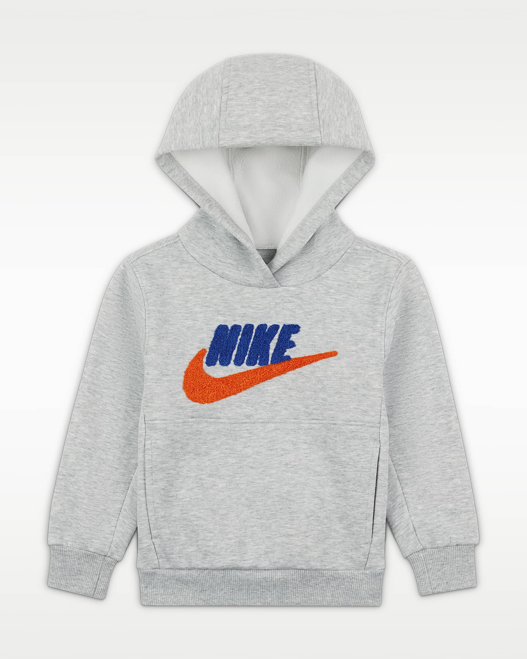 Nike Club 婴童加绒套头连帽衫 - 浅烟灰