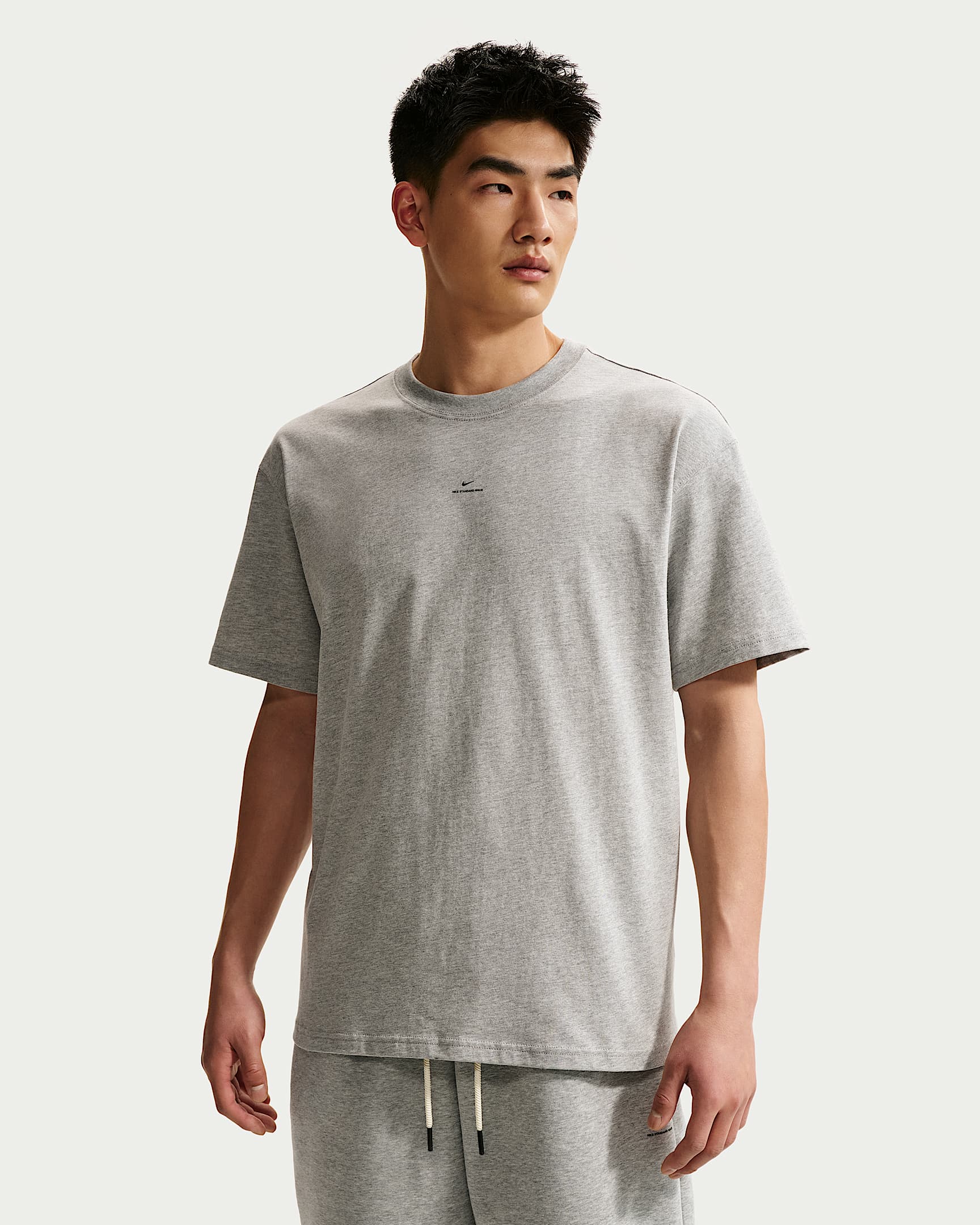 Nike Standard Issue Dri-FIT 耐克篮球小标系列男子速干T恤 - 调色暗灰/黑