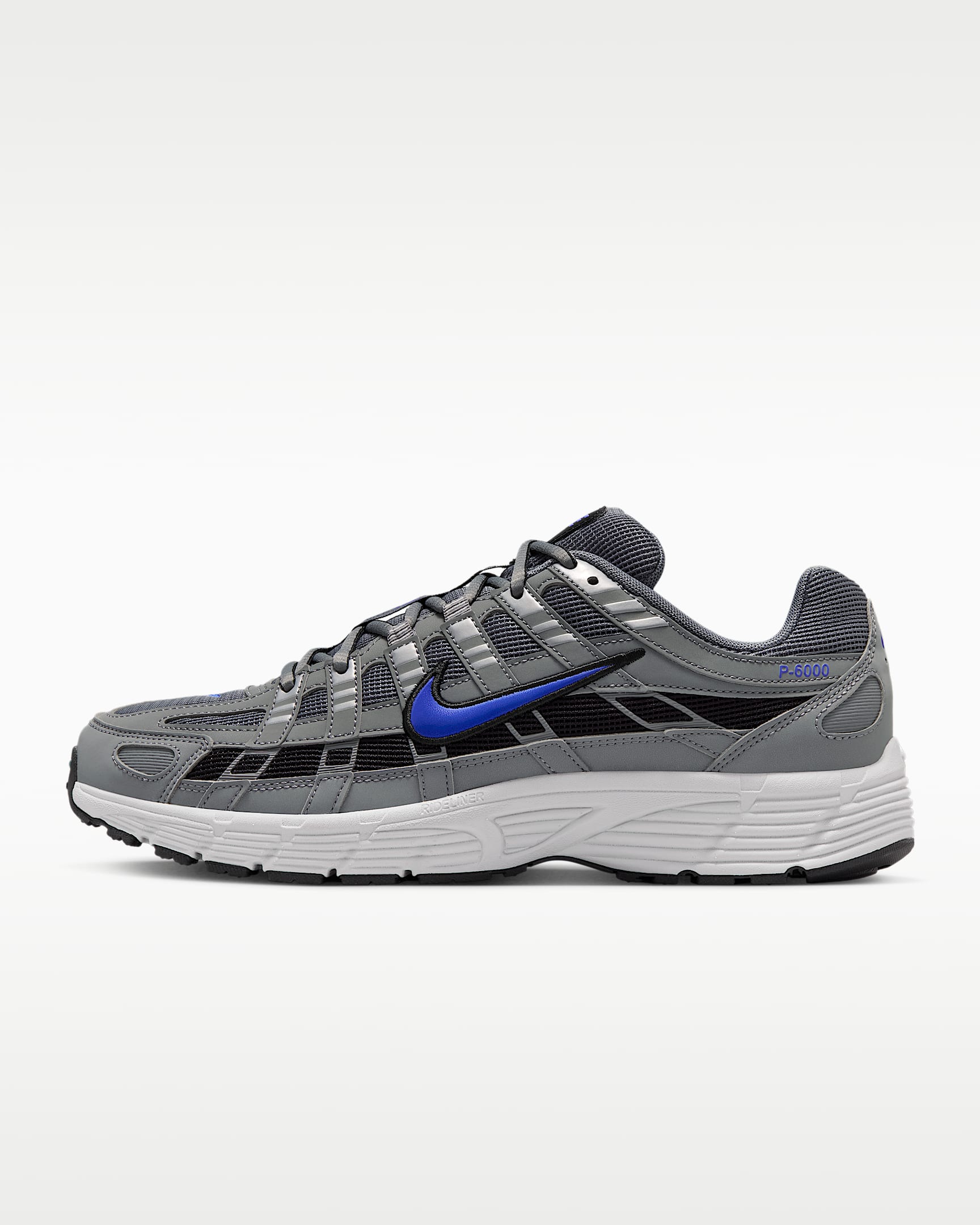 Nike P-6000 男子运动鞋 - 烟灰/浅烟灰/浅银灰/赛车蓝