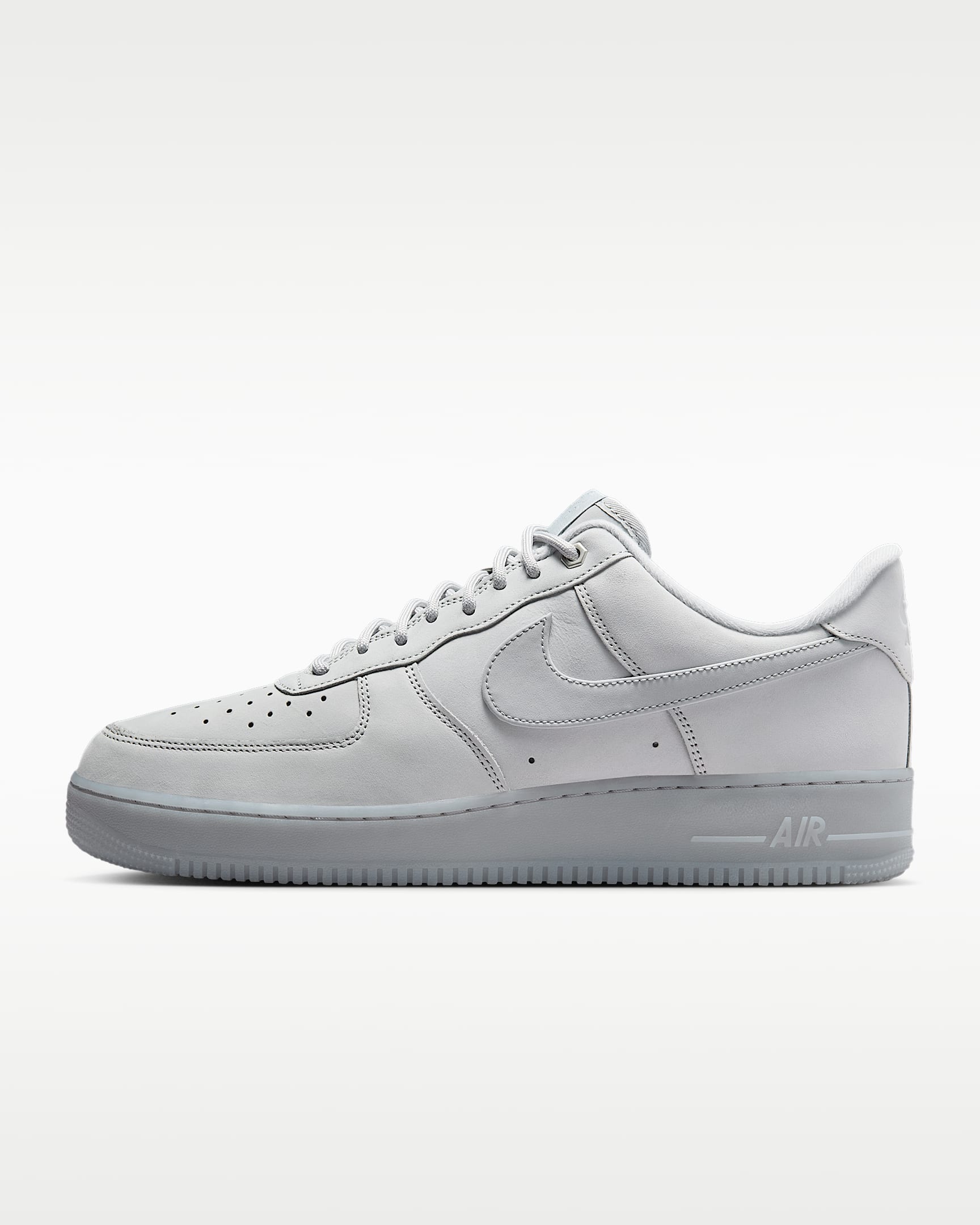Nike Air Force 1 '07 WB 男子空军一号运动鞋 - 狼灰/黑/狼灰