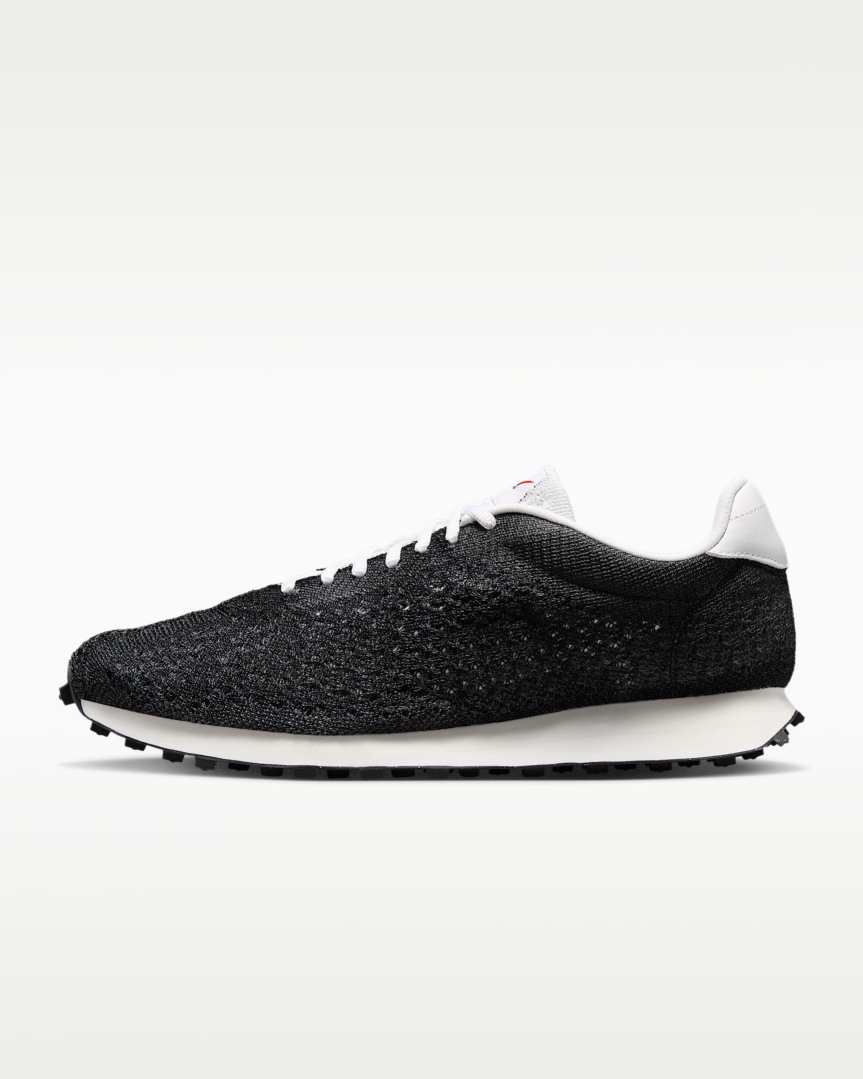 Nike LD-1000 Flyknit 男子运动鞋 - 黑/暗烟灰/自然白/白色