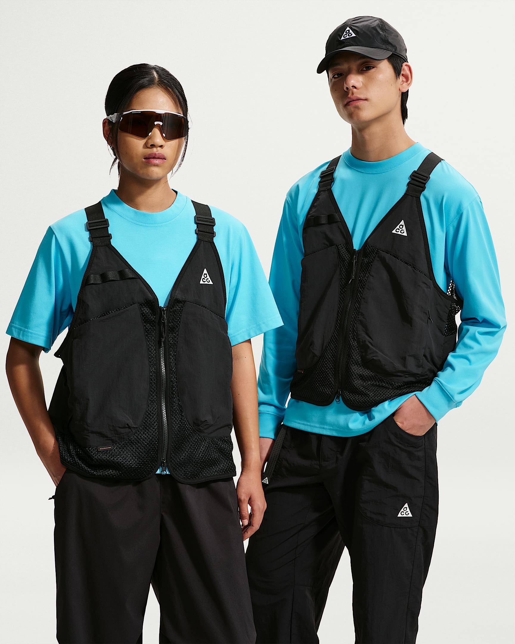 Nike ACG "Dolomiti" 男子马甲 - 黑/山峰白