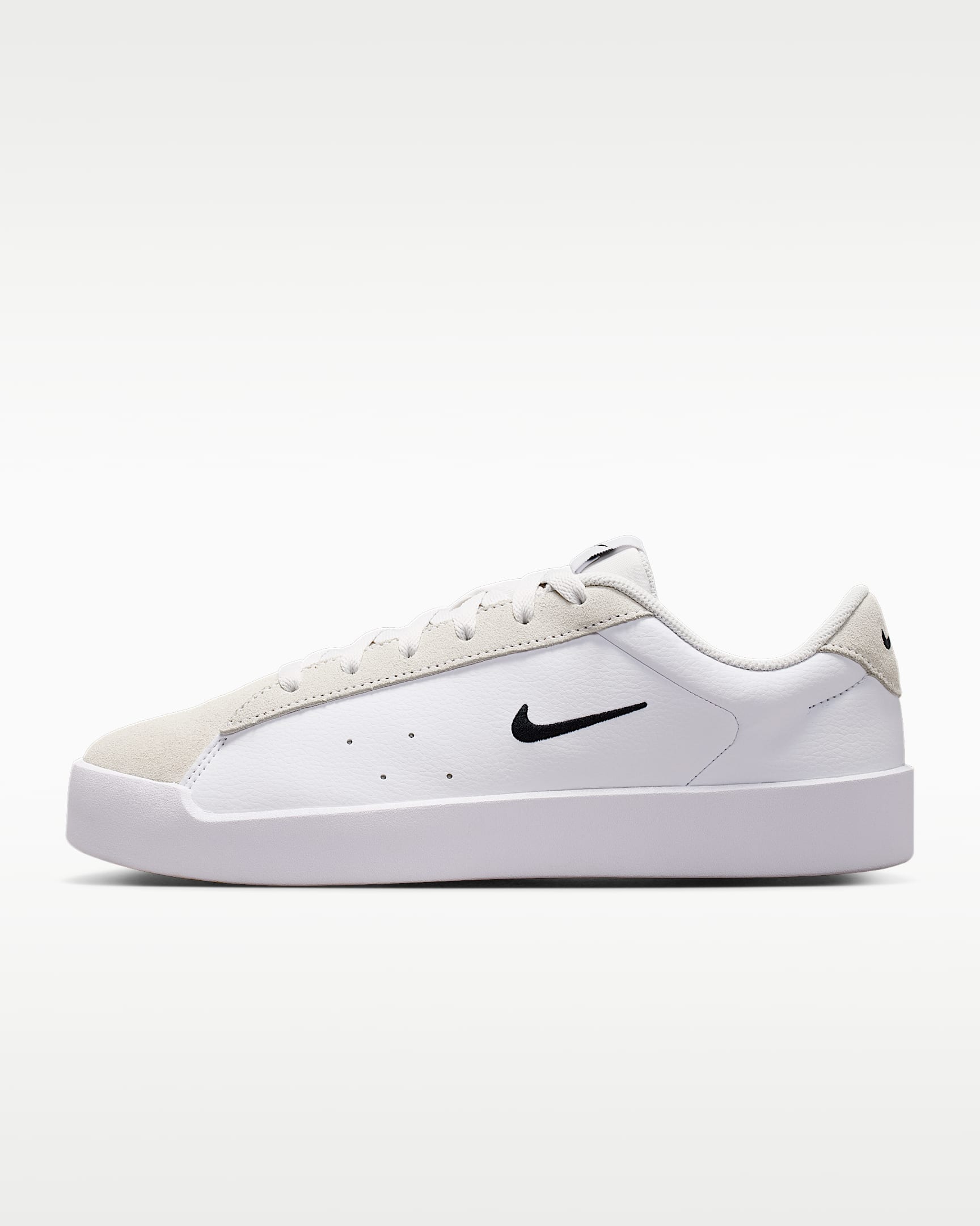 Nike Court Heritage 女子运动鞋 - 白色/白色/黑
