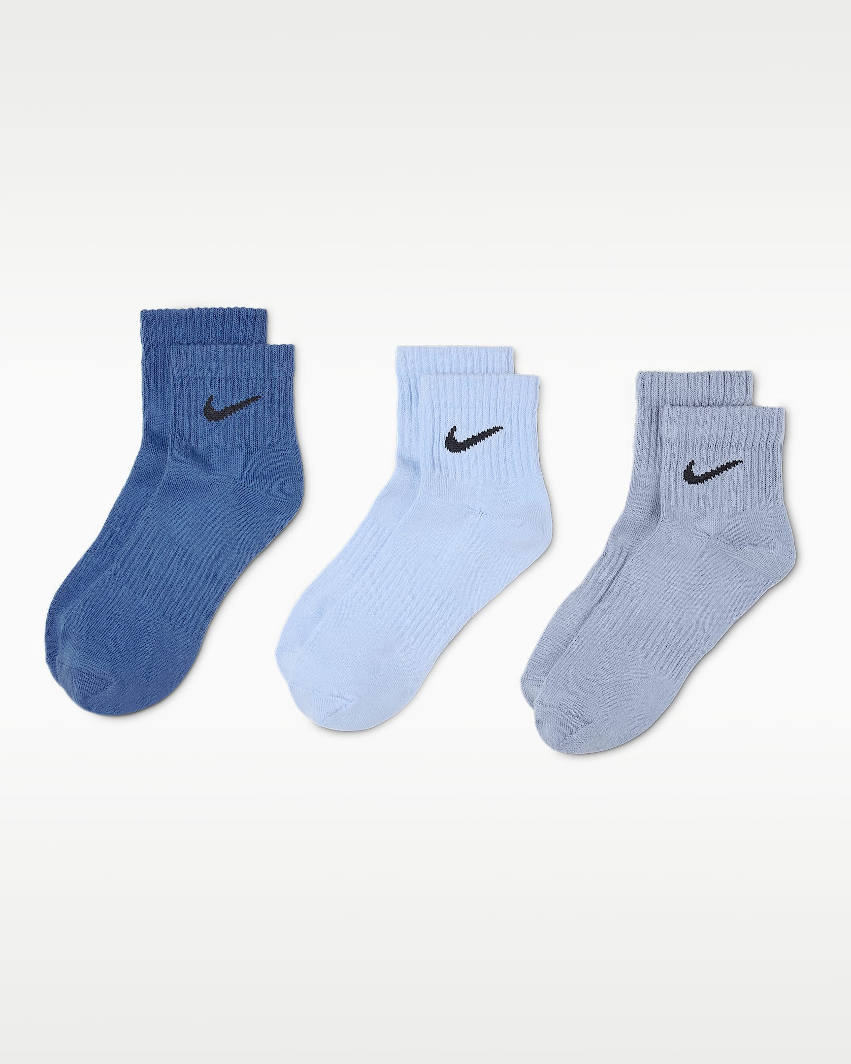 Nike Everyday Lightweight 速干训练短袜(3 双) - 多色