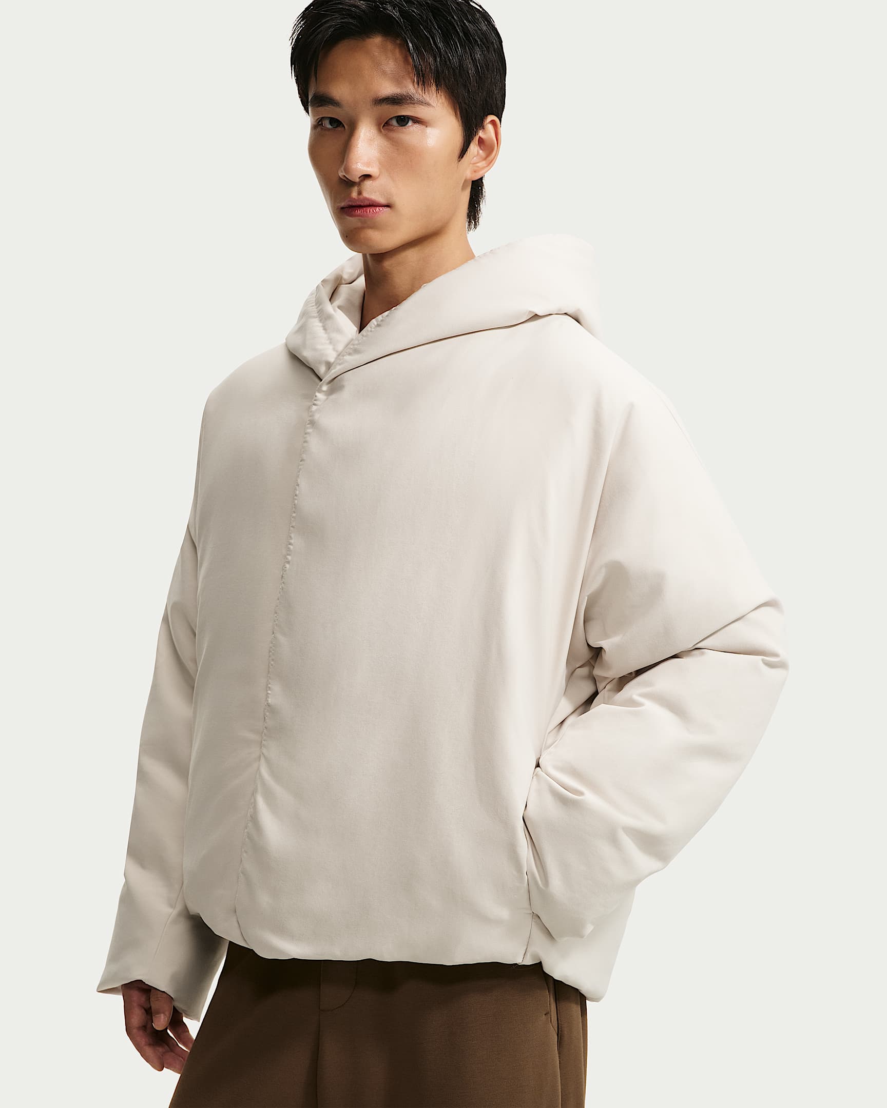 Nike 24.7 OuterCalm Therma-FIT 男子羽绒夹克 - 浅土褐/浅铁矿石灰