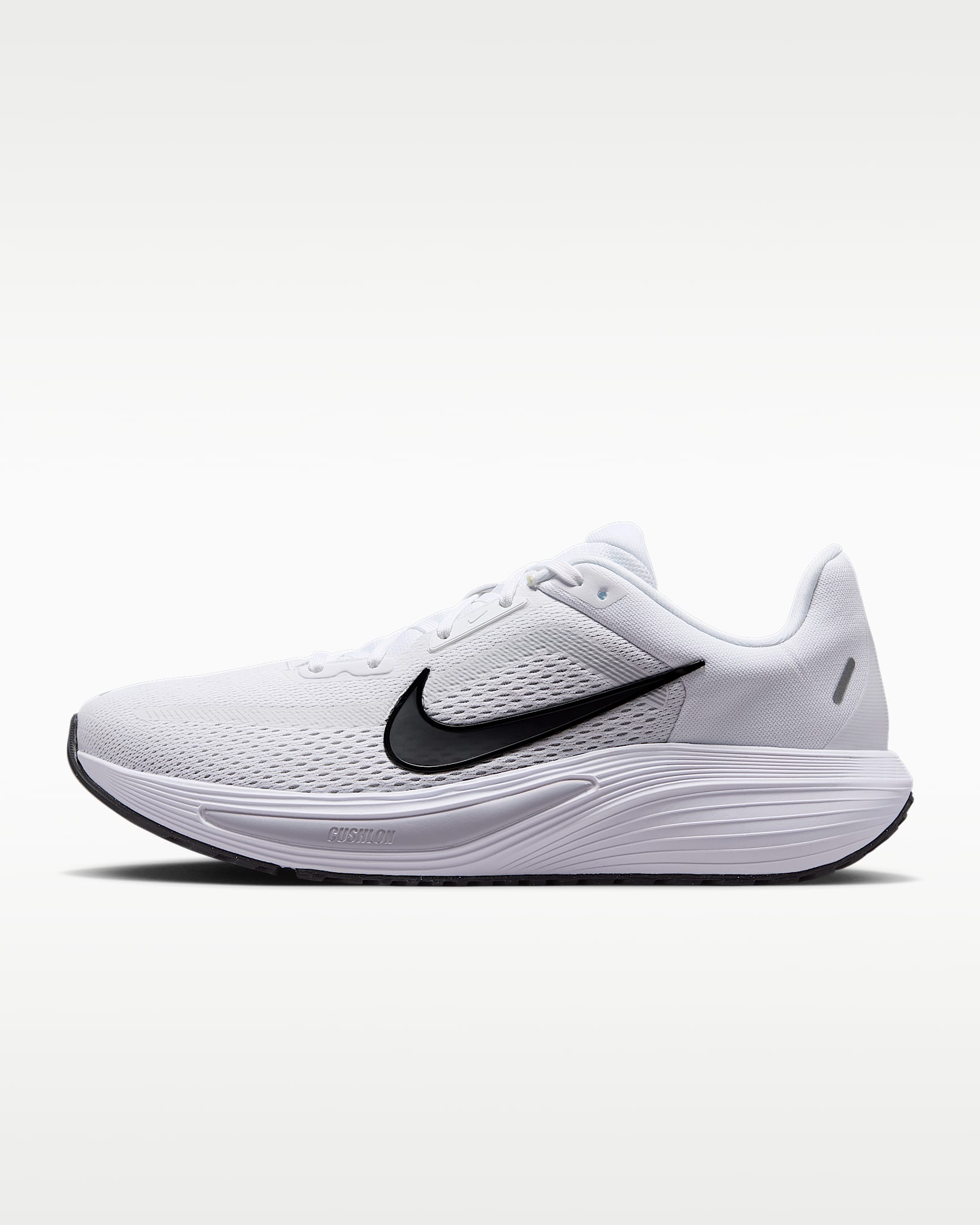 Nike Quest 7 男子公路跑步鞋 - 白色/白金色/黑