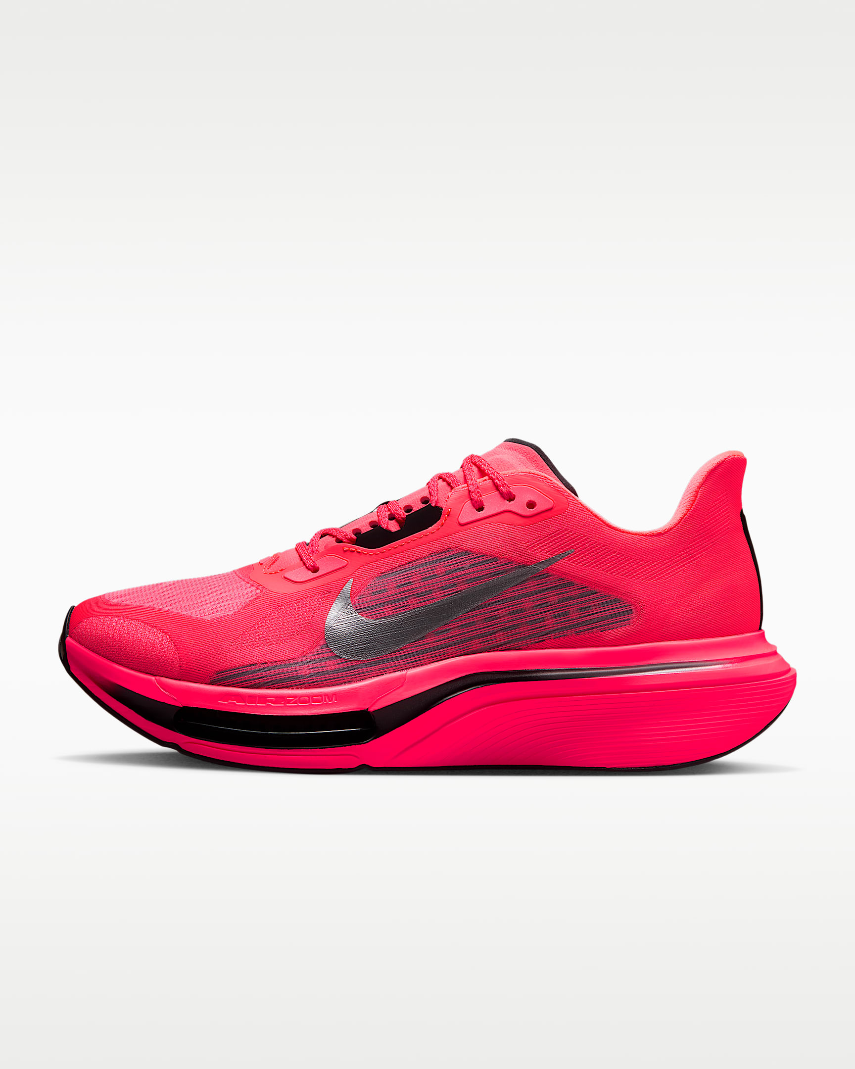 Nike Pegasus Plus 2 耐克超级飞马男子公路跑步鞋 - 闪电深红/黑/浅烟灰/金属银