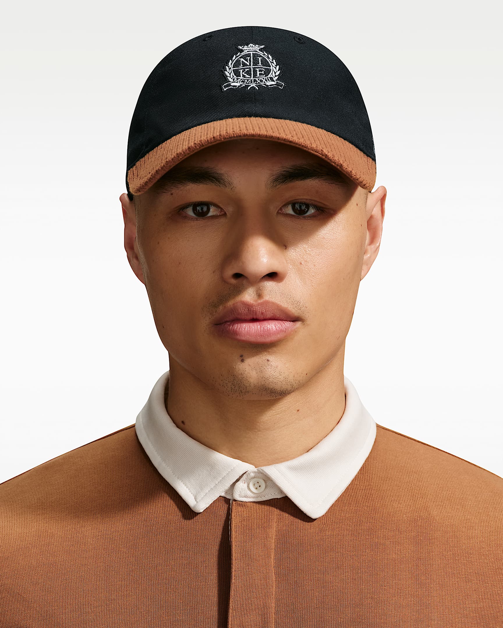 Nike Club 软顶针织运动帽 - 黑/麦芽棕/沙堆白