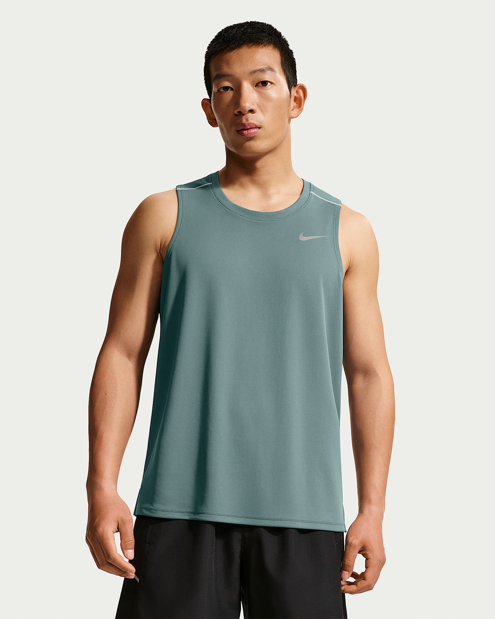 Nike Miler Dri-FIT 男子速干跑步背心 - 矿物岩板蓝