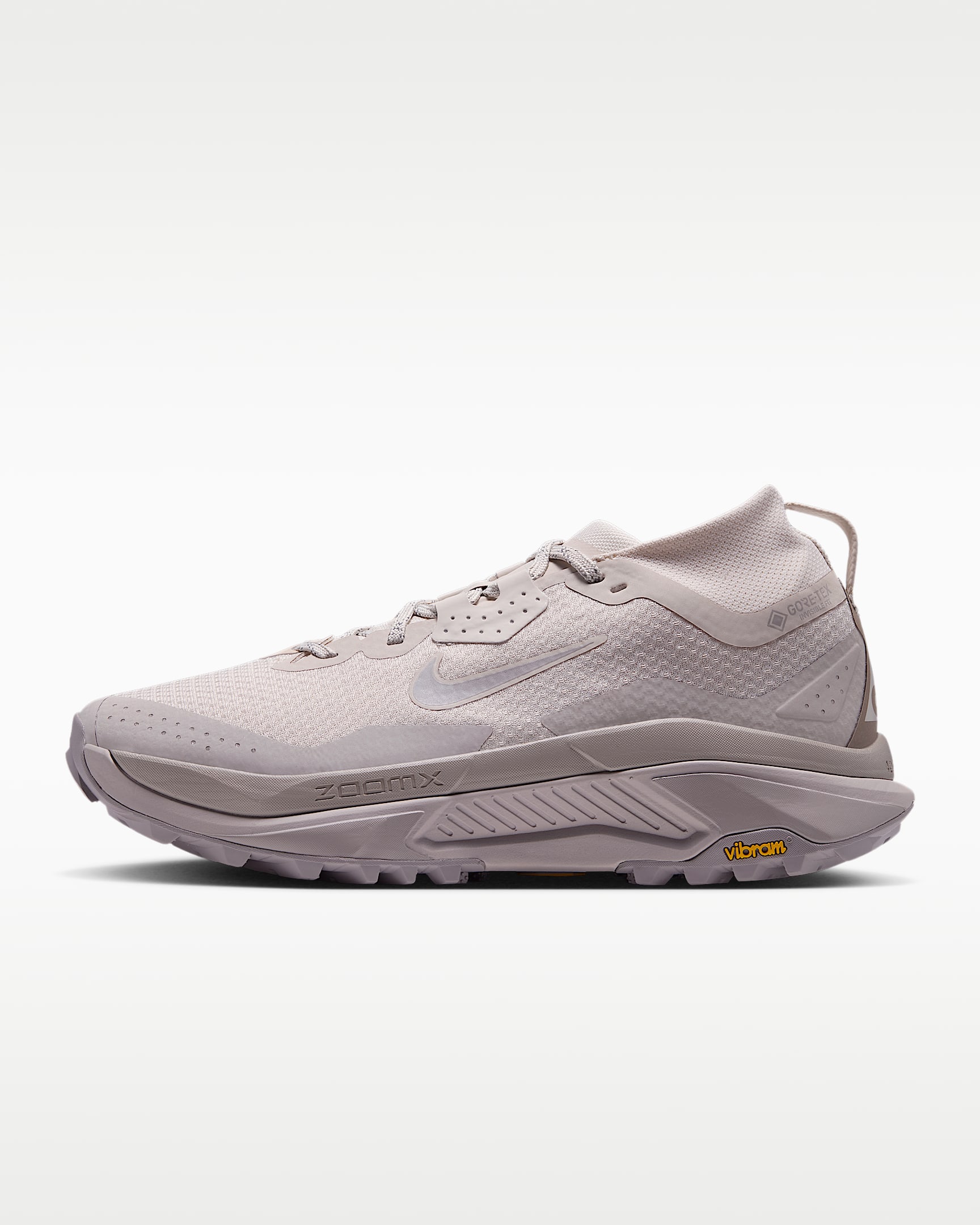 Nike ACG Zegama Trail GORE-TEX 男子防水越野跑步鞋 - 浅土褐/大学灰/奶白 II