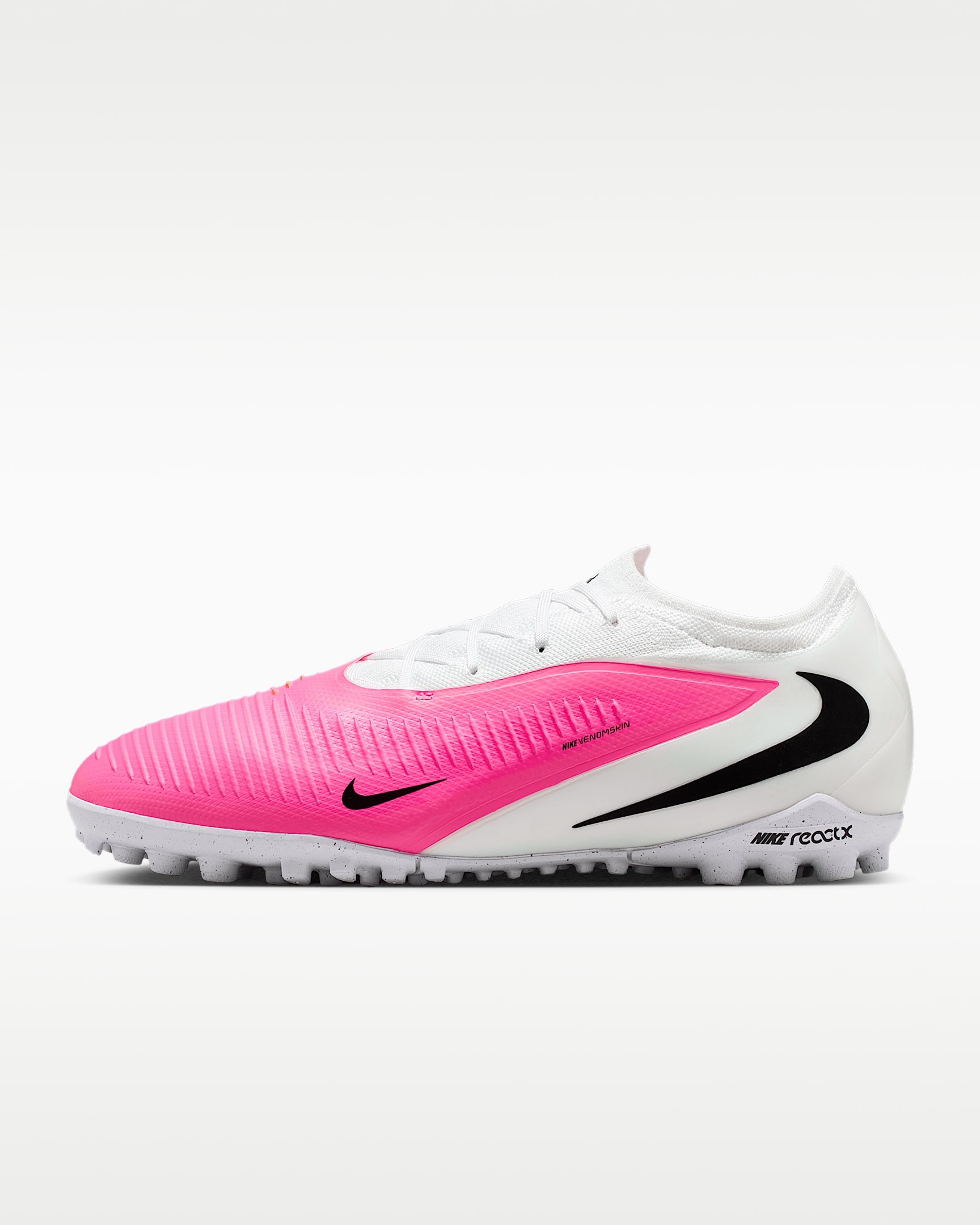 Nike Phantom 6 Low Pro 耐克破阵·暗煞系列男/女 TF 人造场地低帮足球鞋 - 多色/黑