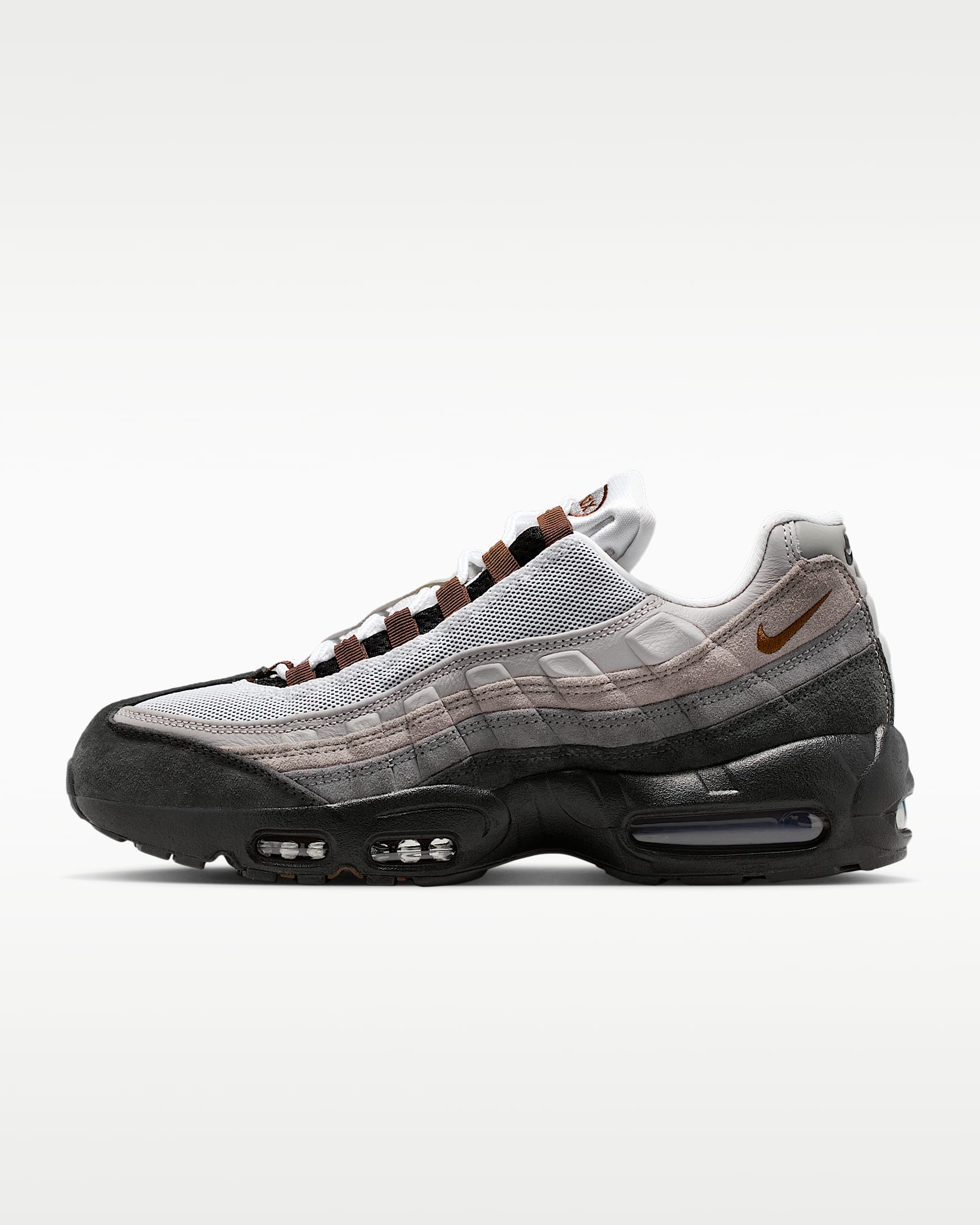 Nike SB Air Max 95 男子滑板鞋 - 黑/煤黑/浅石黑/惊喜可可色