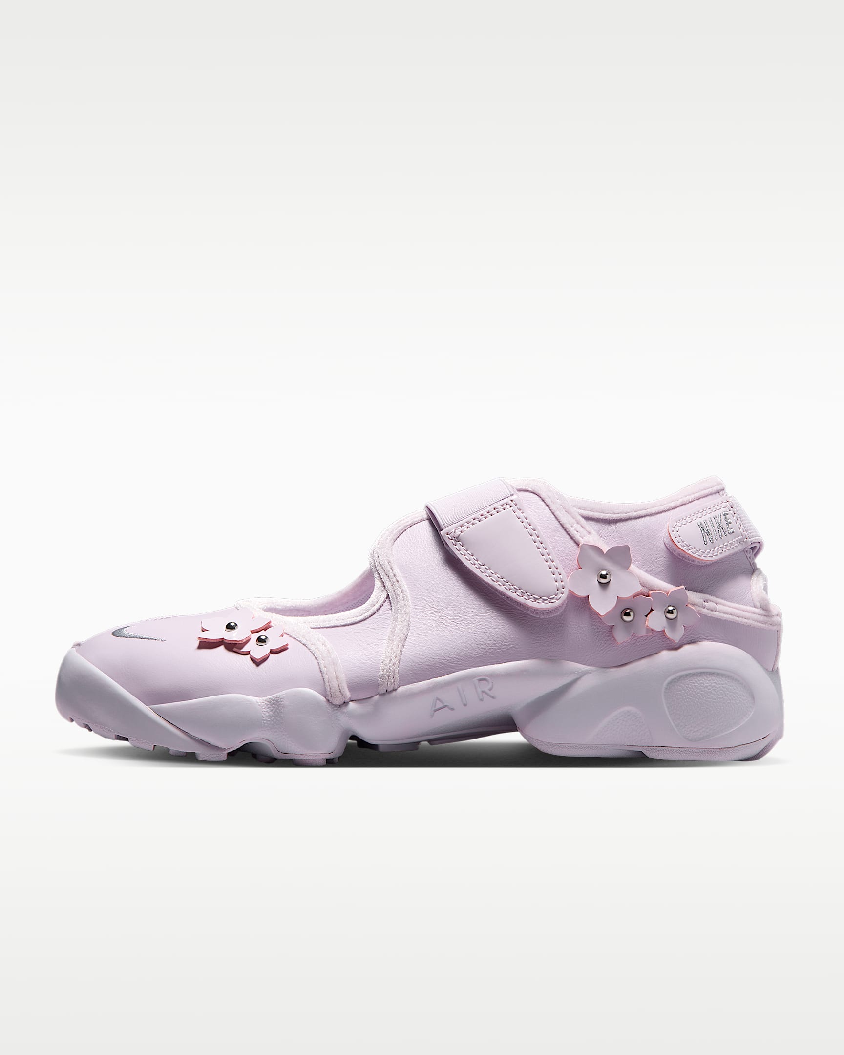 Nike Air Rift "Florette" 耐克忍者鞋女子运动鞋 - 浅紫丁香色/狼灰/金属银