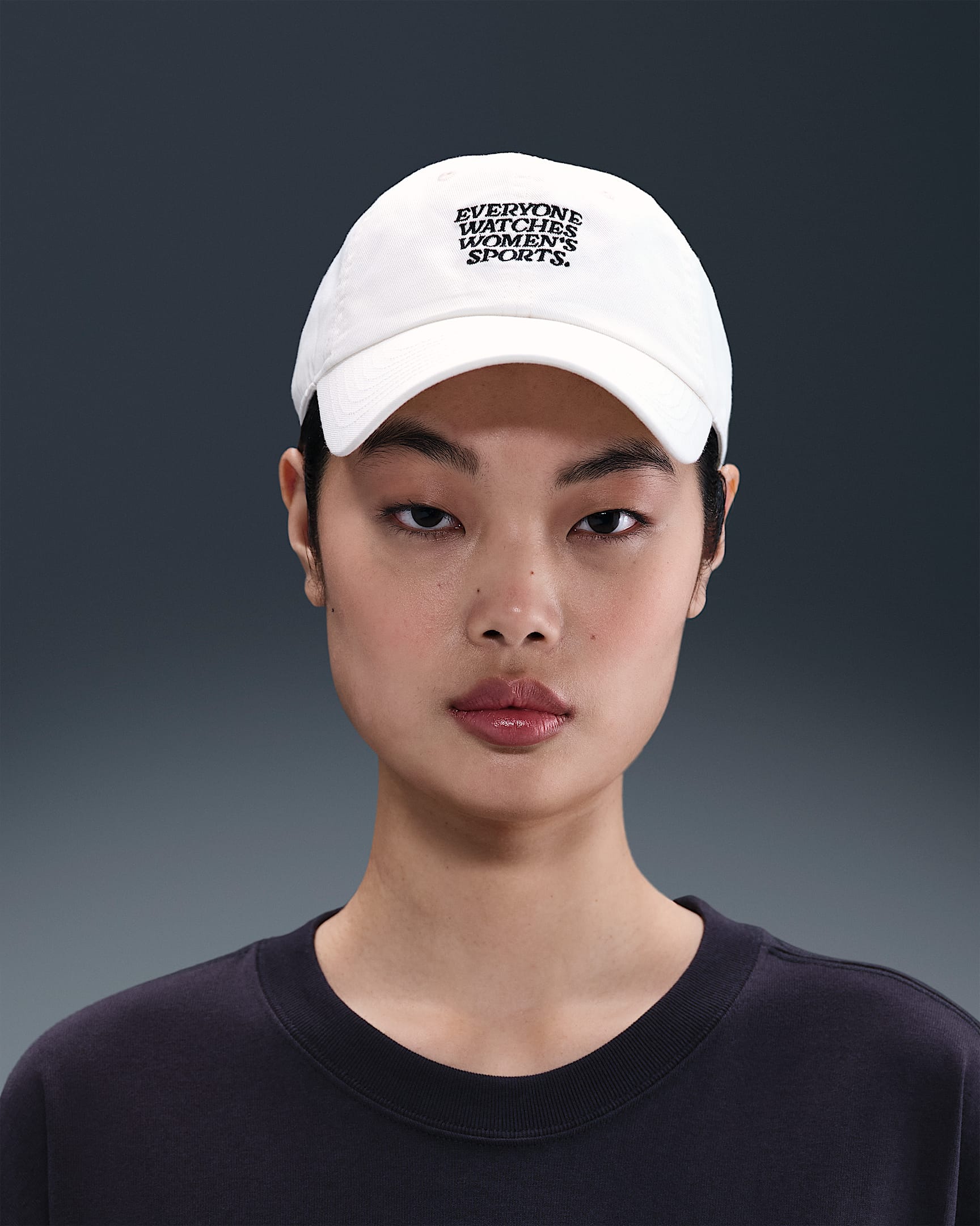 Everyone Watches Women's Sports™ Nike by TOGETHXR 运动帽 - 帆白