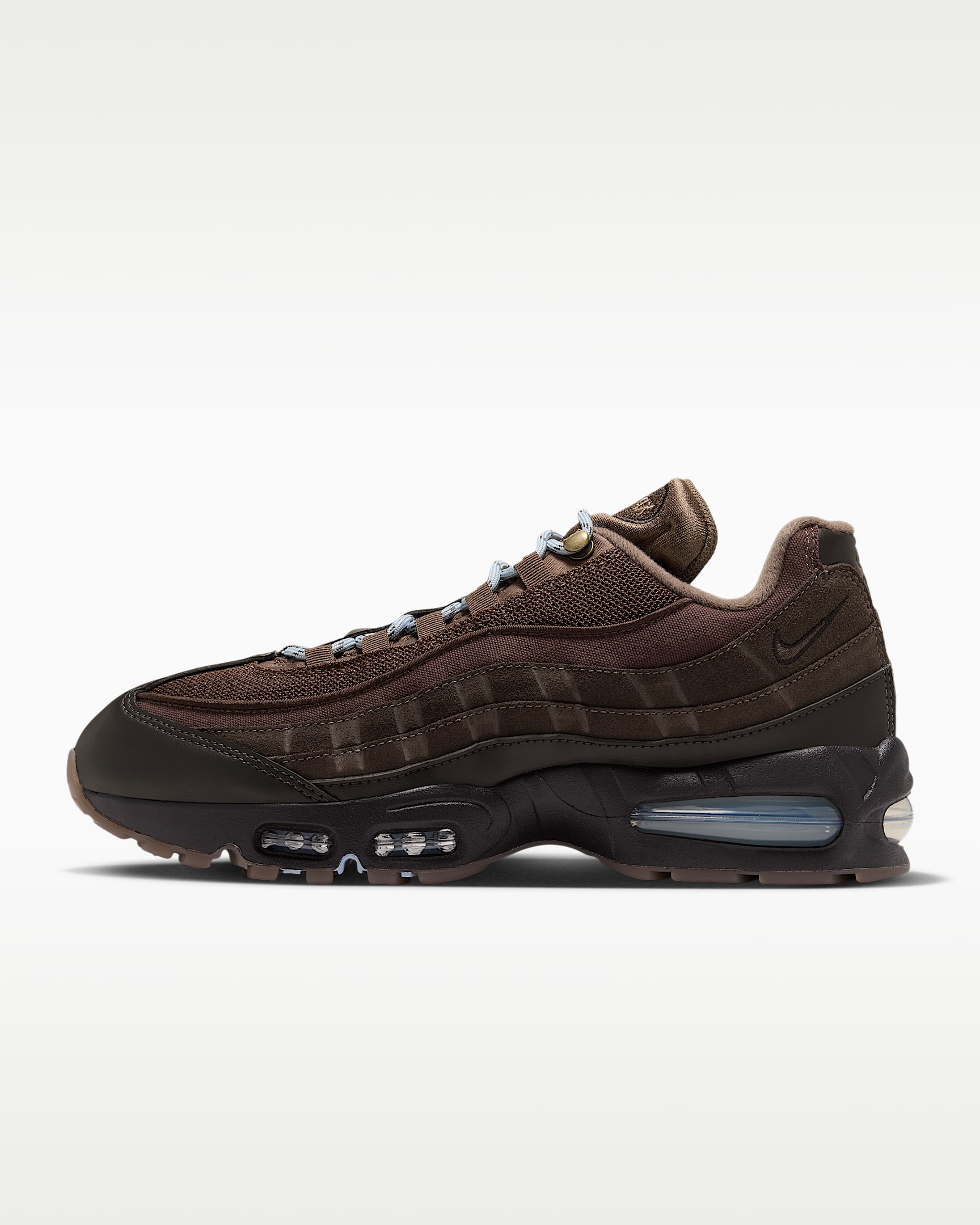 Nike Air Max 95 Big Bubble 男子运动鞋 - 阴影棕/浅巧克力色/淡褐色/巴洛克棕
