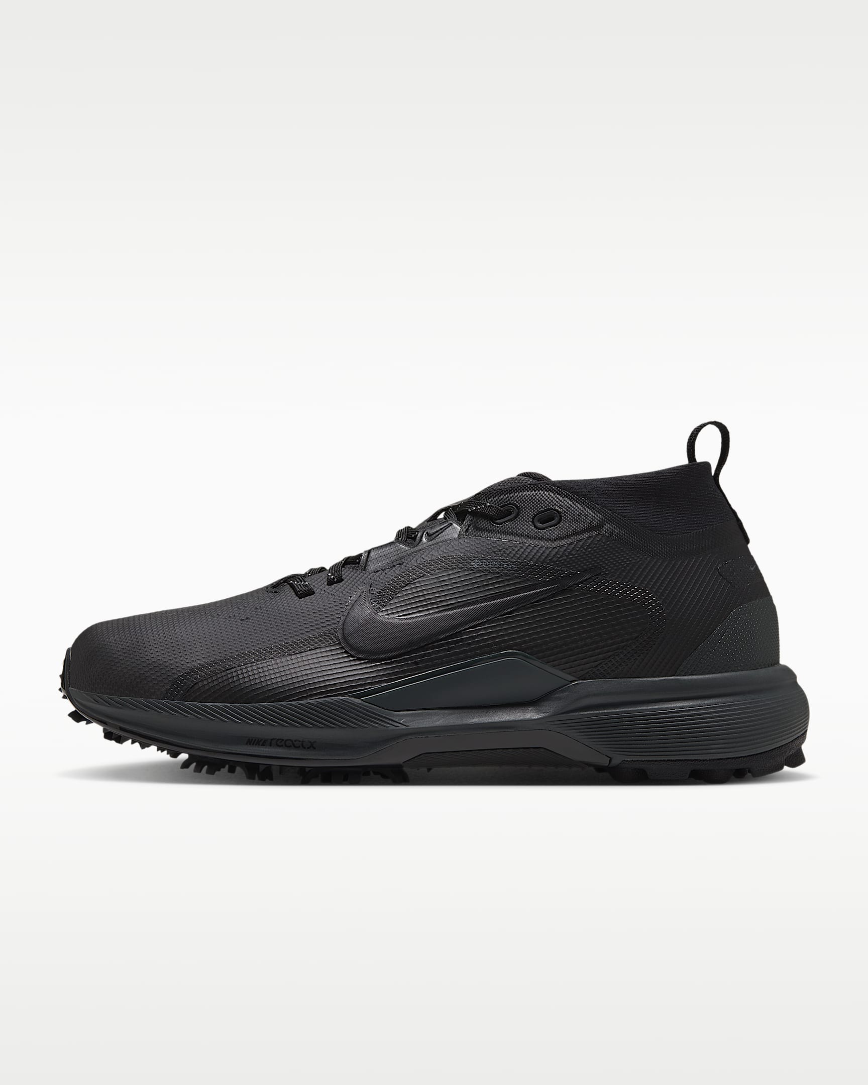 Nike Pegasus 1 G GORE-TEX 耐克飞马男/女高尔夫球鞋(宽版) - 黑/暗烟灰/黑
