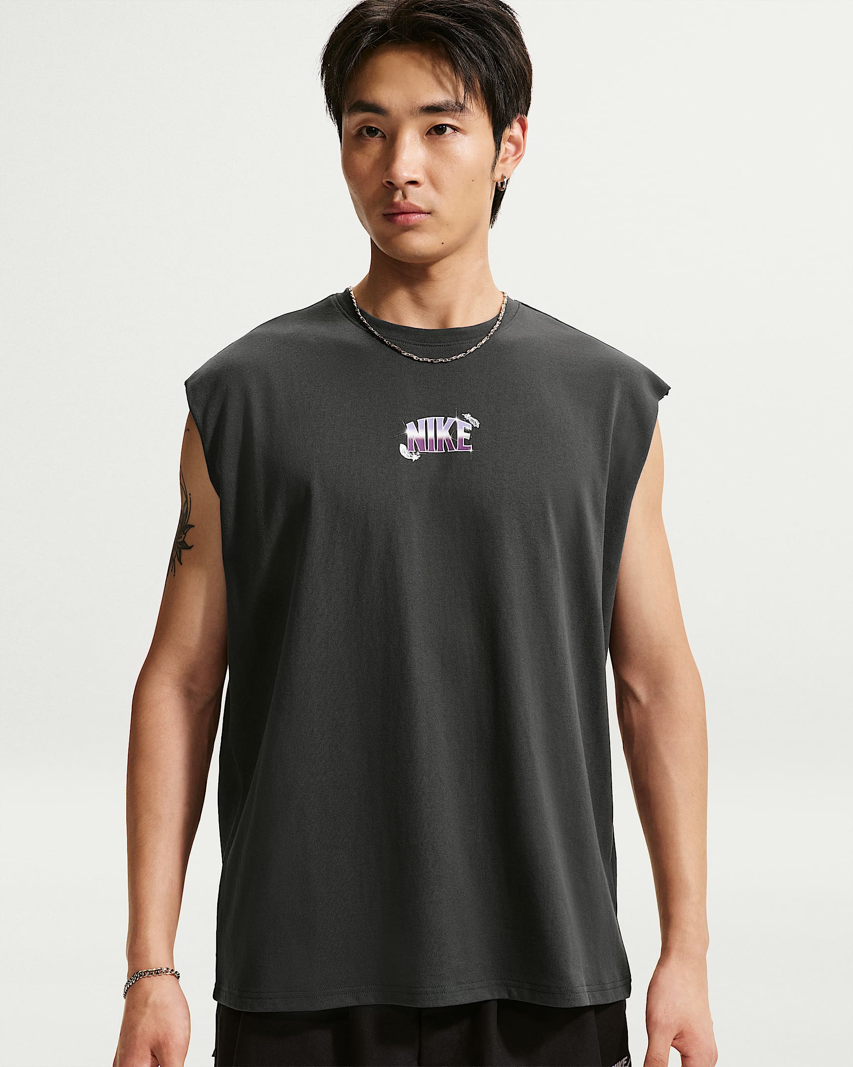 Nike Sportswear 男子无袖上衣 - 煤黑