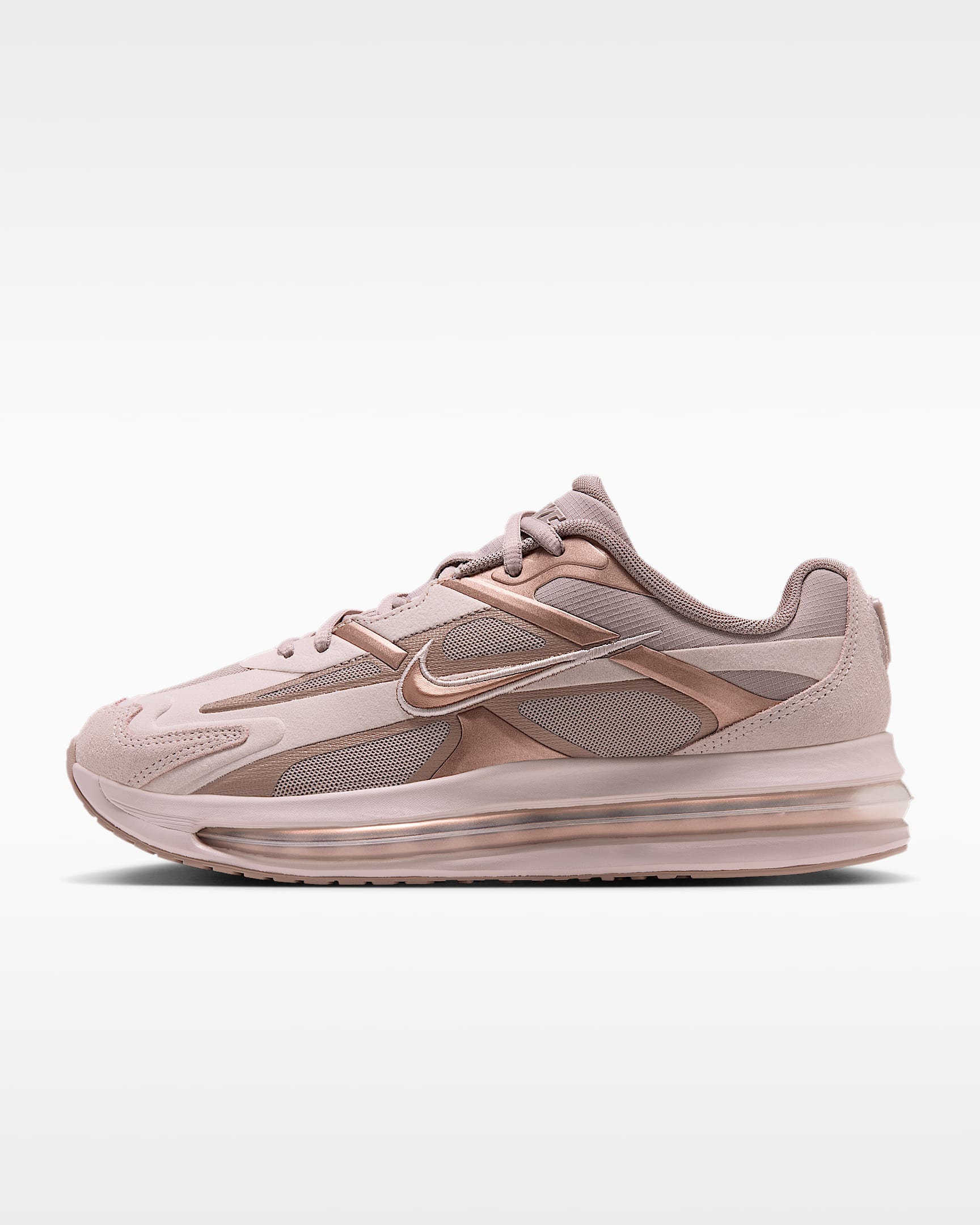 Nike Air Max Metro 女子运动鞋 - 灰褐/砂岩灰粉/黑/红古铜
