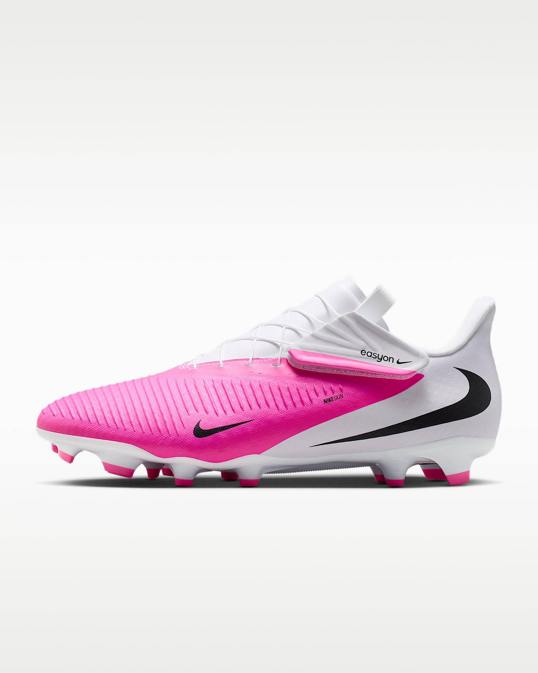 Nike Phantom 6 Low Academy EasyOn 耐克破阵·暗煞系列男/女 MG 多种场地低帮足球鞋 - 多色/黑