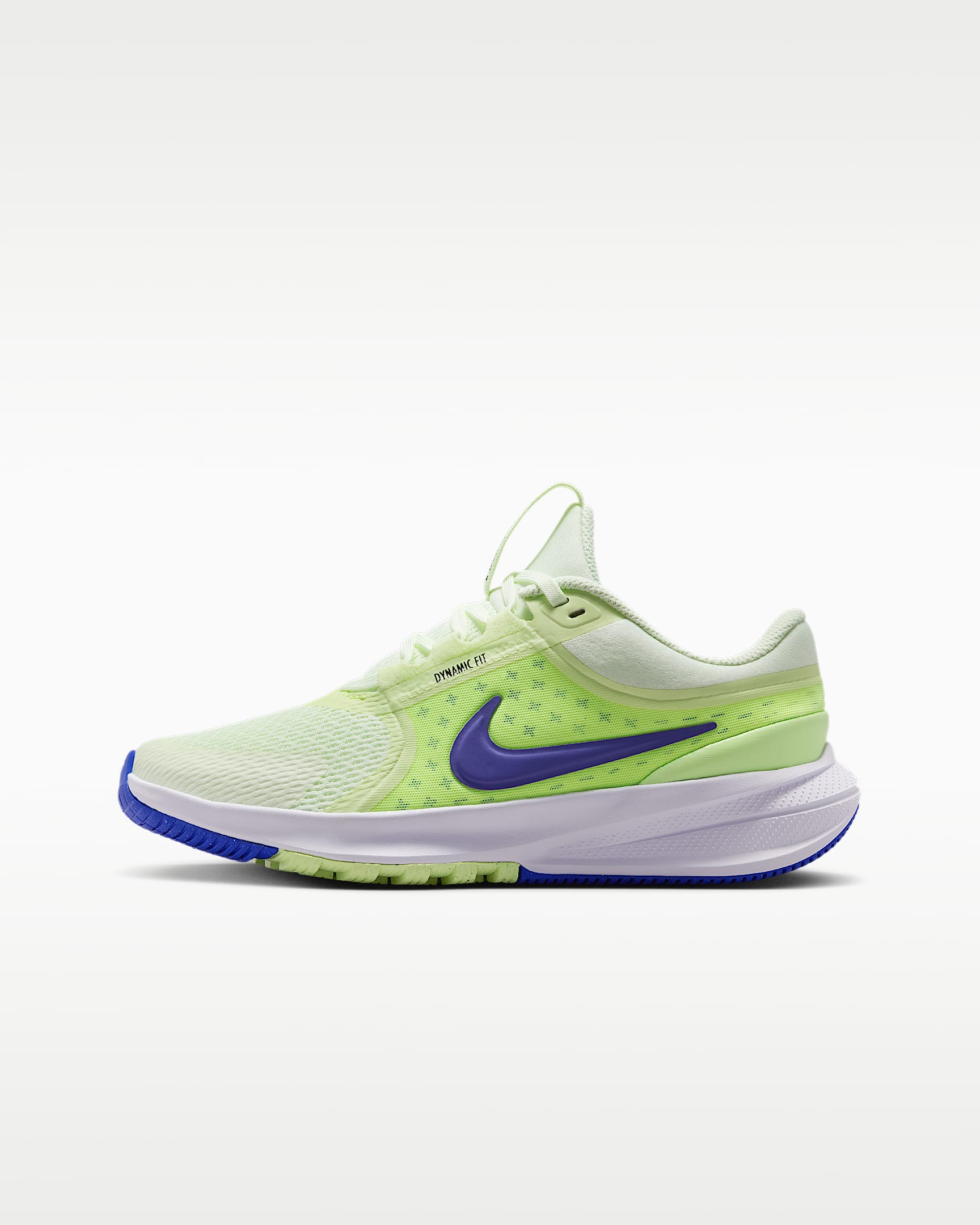 Nike Star Runner 5 耐克摘星号大童跑步鞋 - 浅荧光黄/浅柠色/荧光冰黄/青石蓝