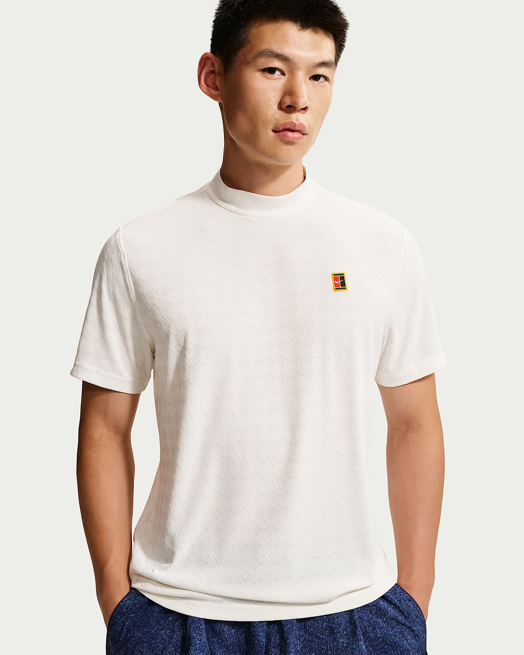 Nike Club Rules Aero-FIT 男子短袖企领上衣 - 帆白/帆白