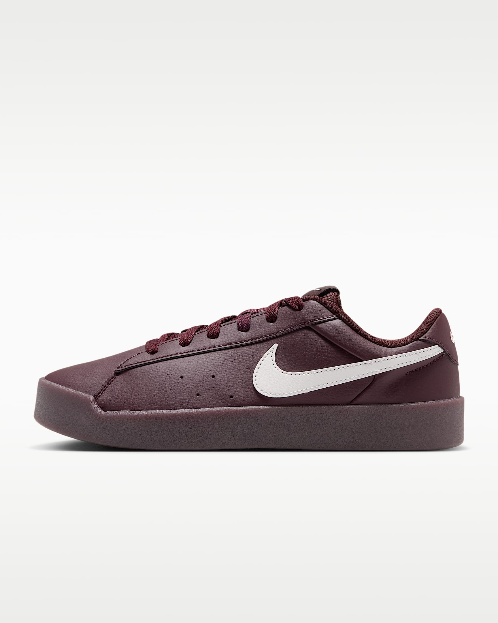 Nike Court Heritage SL 女子运动鞋 - 神秘枣红/黑/帆白