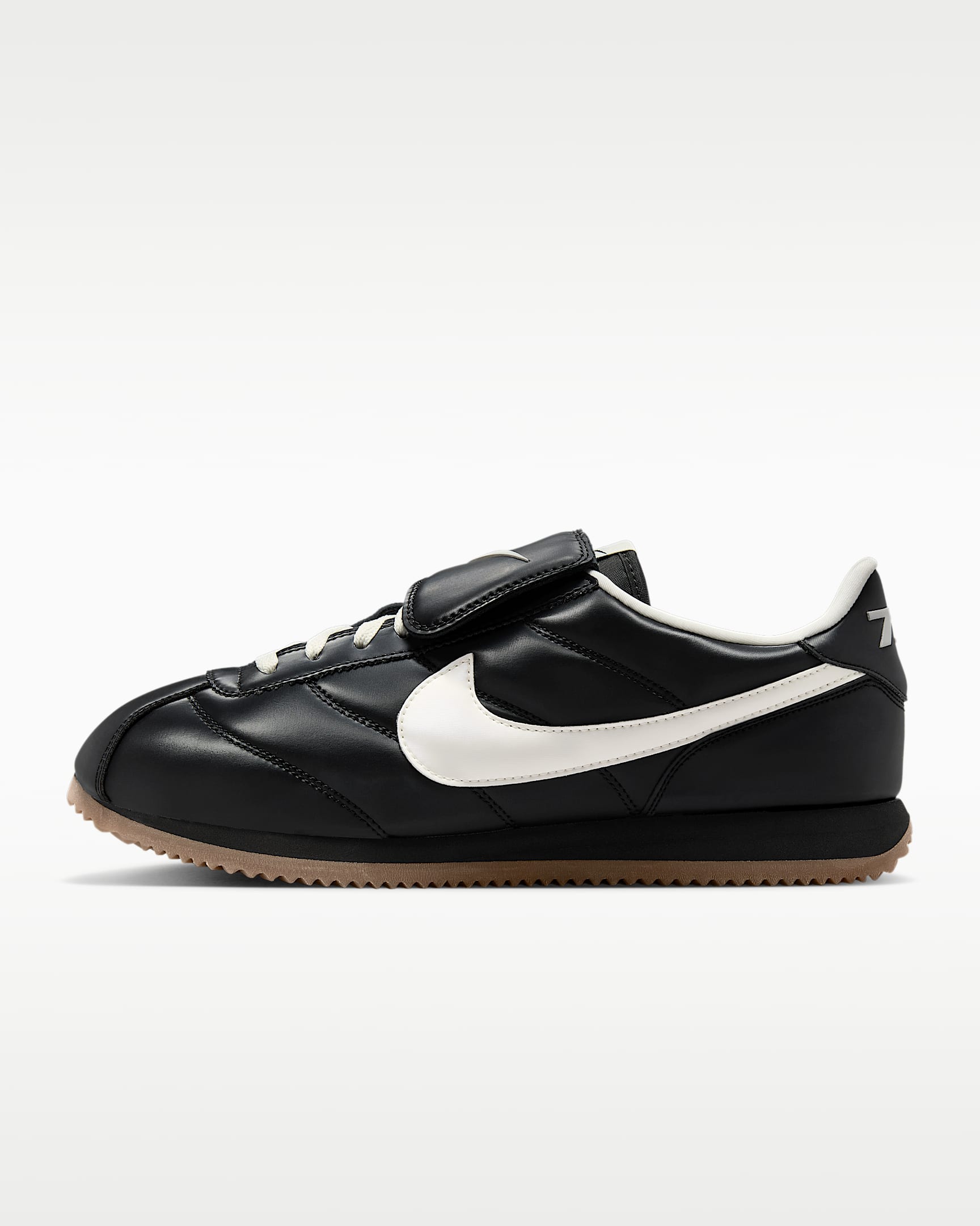 Nike Cortez SE 男子运动鞋 - 黑/橡皮暗褐/金属暗灰/帆白