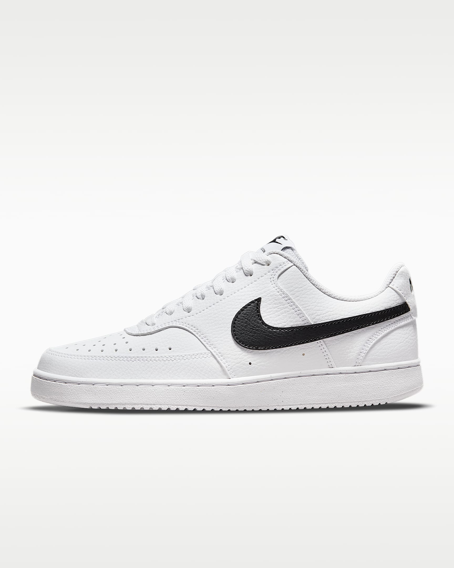 Nike Court Vision Low Next Nature 女子运动鞋 - 白色/白色/黑