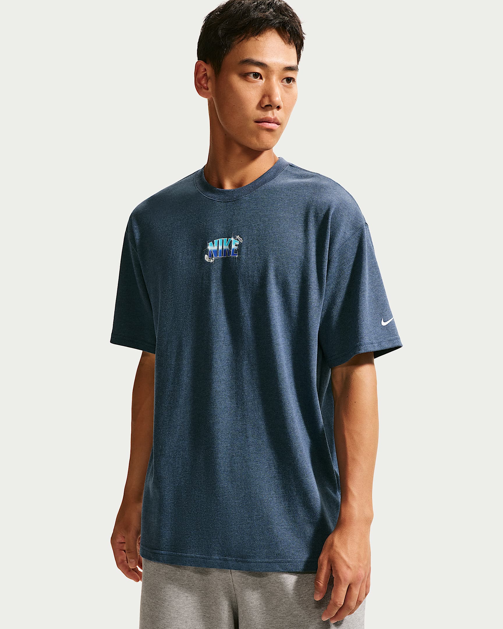 Nike Sportswear 男子短袖T恤 - 深藏青
