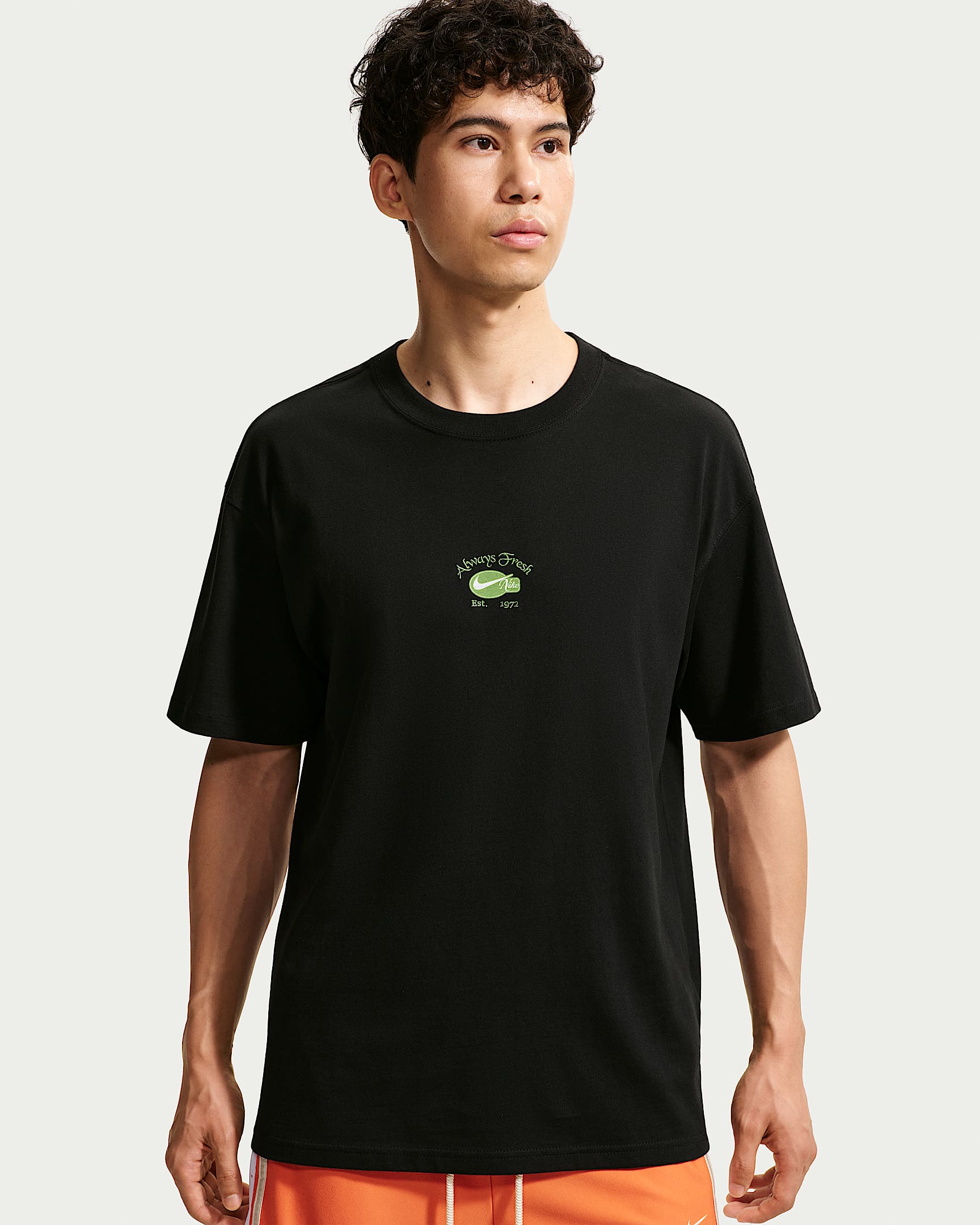 Nike 男子短袖篮球T恤 - 黑