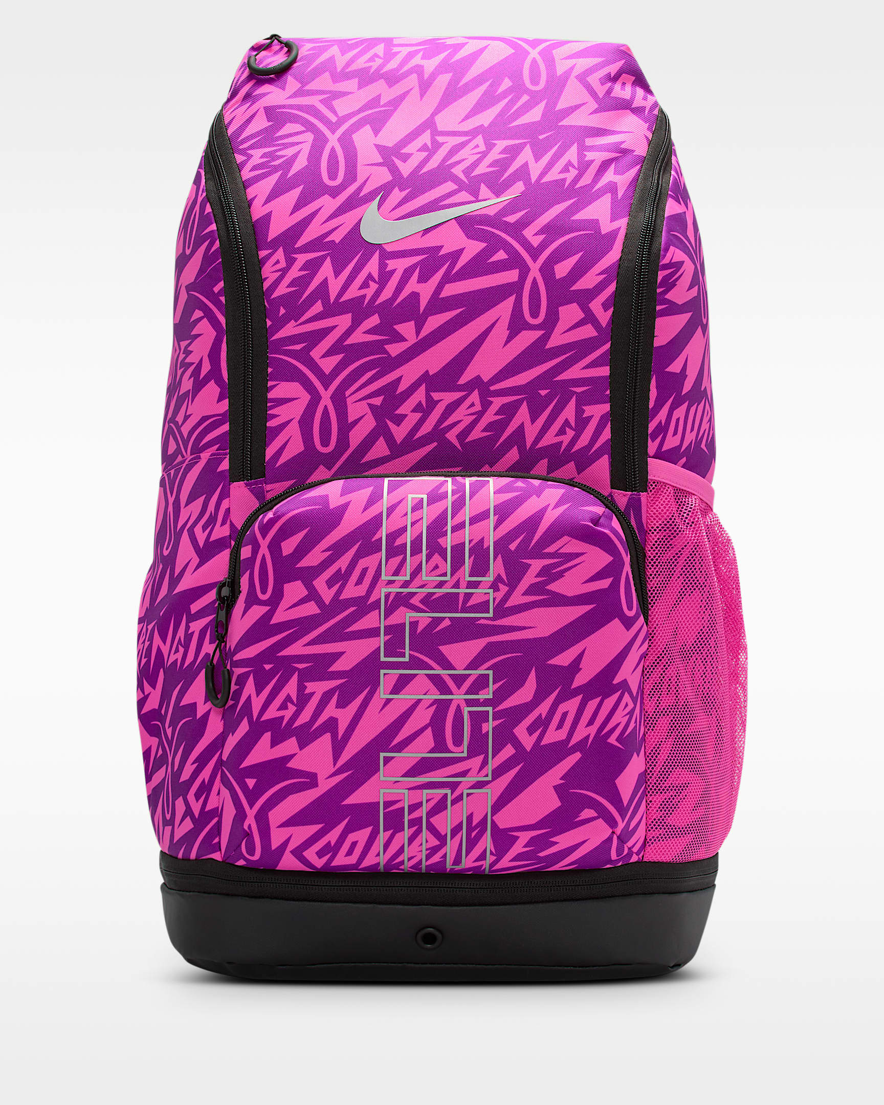 Nike Varsity Elite "Kay Yow" 双肩包 - 亚紫粉/浆果红/金属银