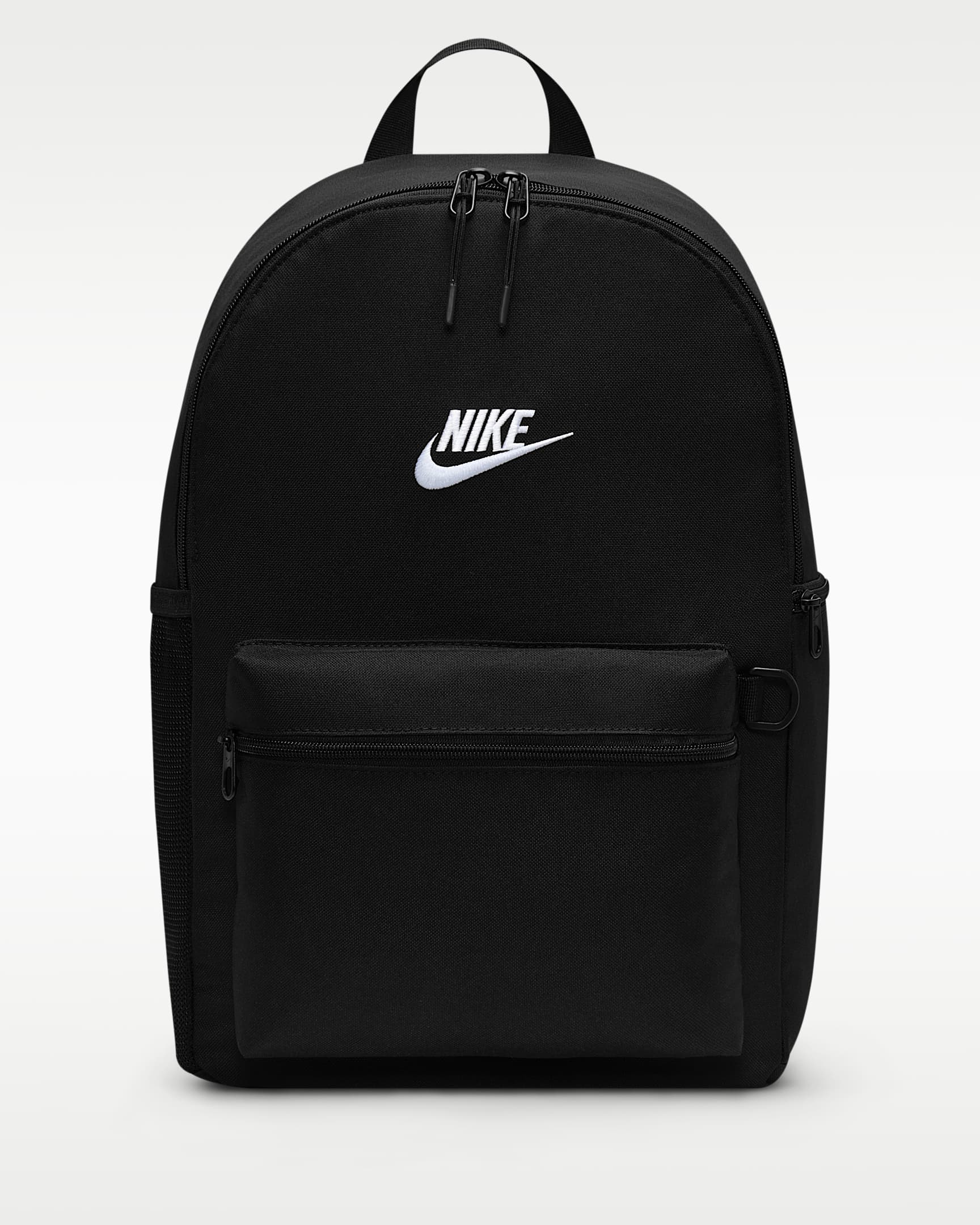 Nike Heritage 2.0 双肩包 - 黑/黑/白色