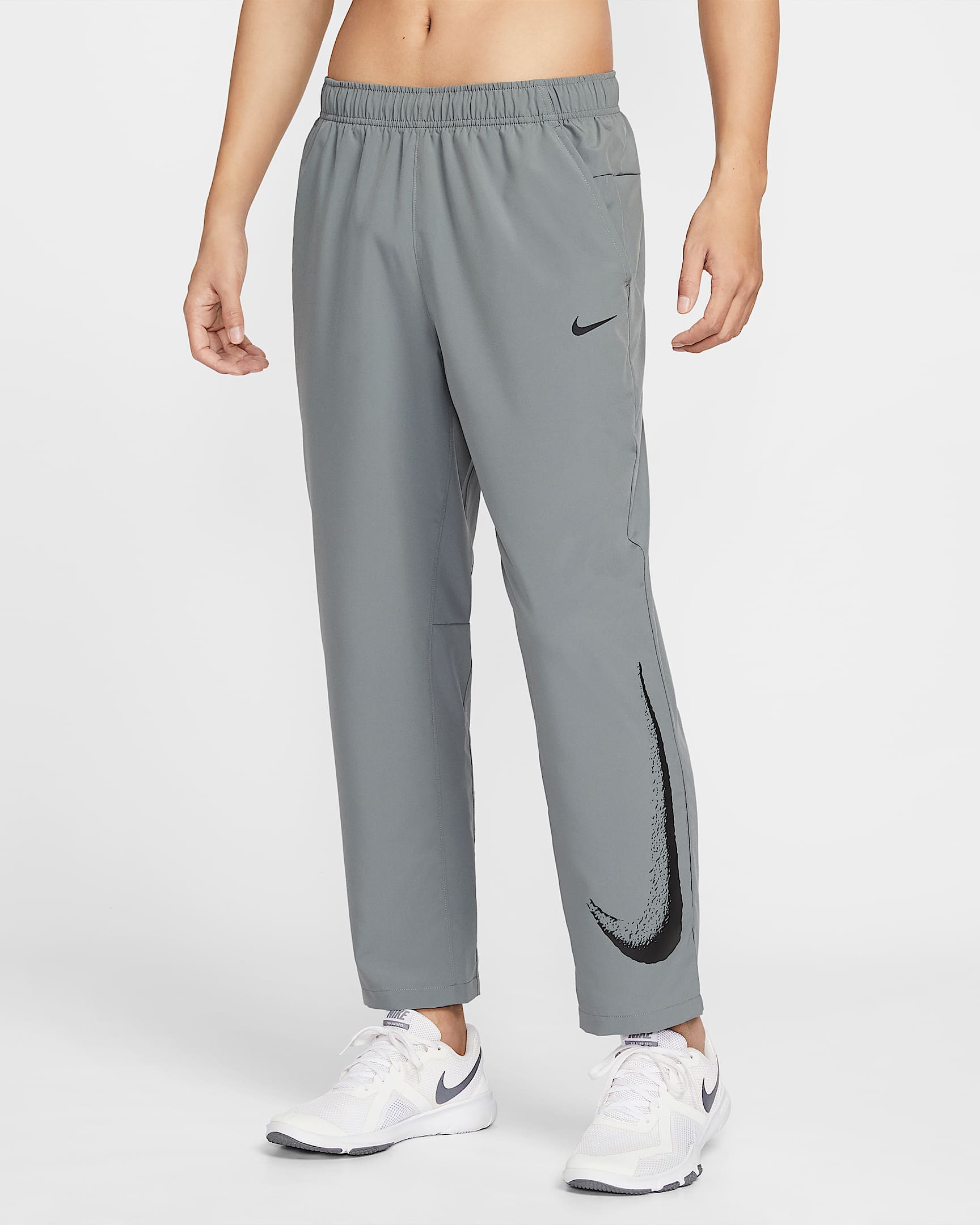 Nike Form Dri-FIT 男子速干百搭长裤 - 烟灰