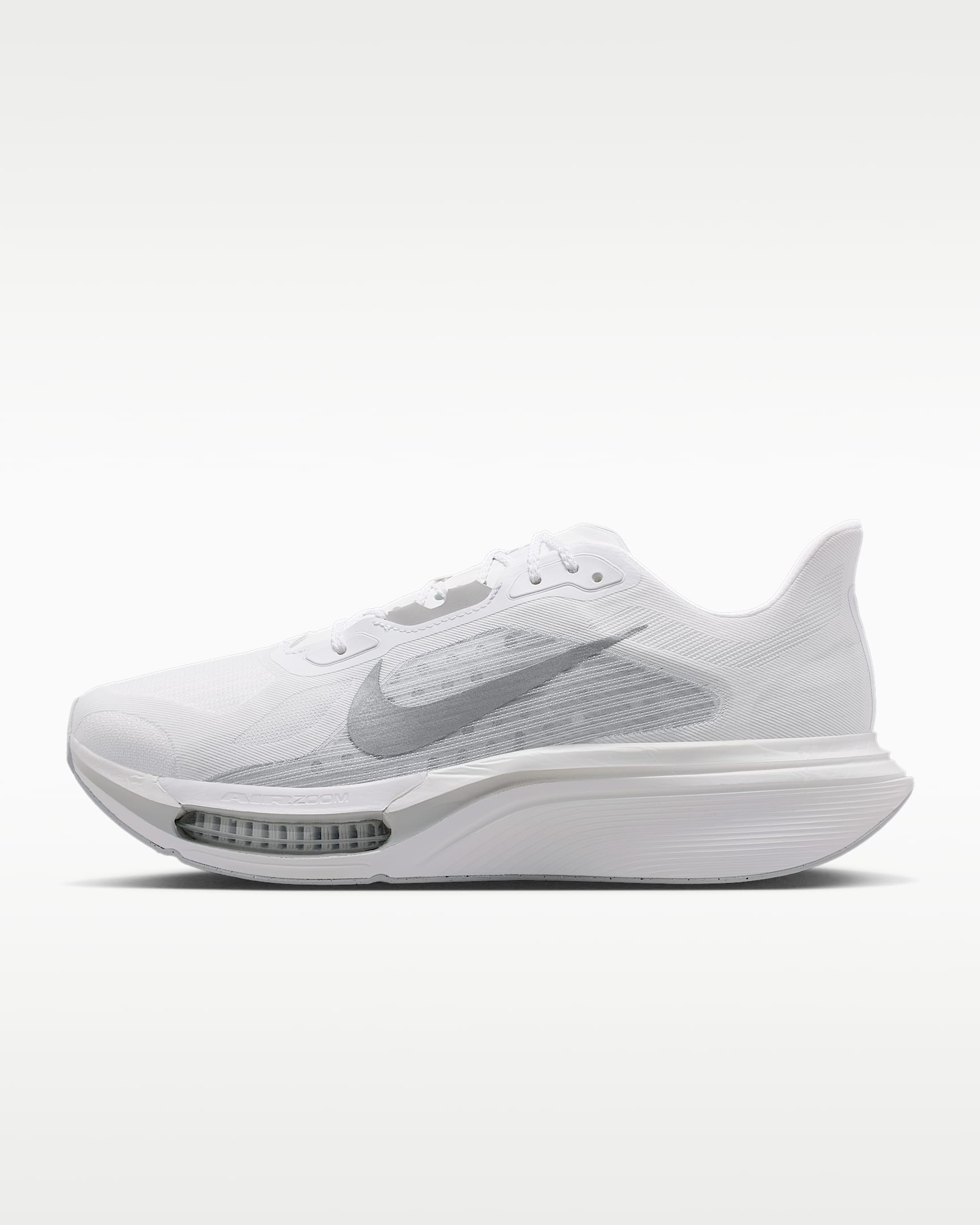 Nike Pegasus Plus 2 耐克超级飞马男子公路跑步鞋 - 白色/雾灰/白金色/反光银