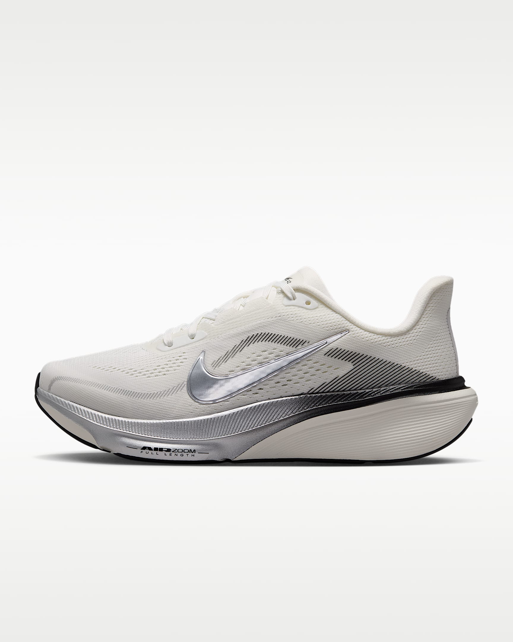Nike Pegasus 42 耐克飞马女子公路跑步鞋 - 山峰白/帆白/黑/金属银