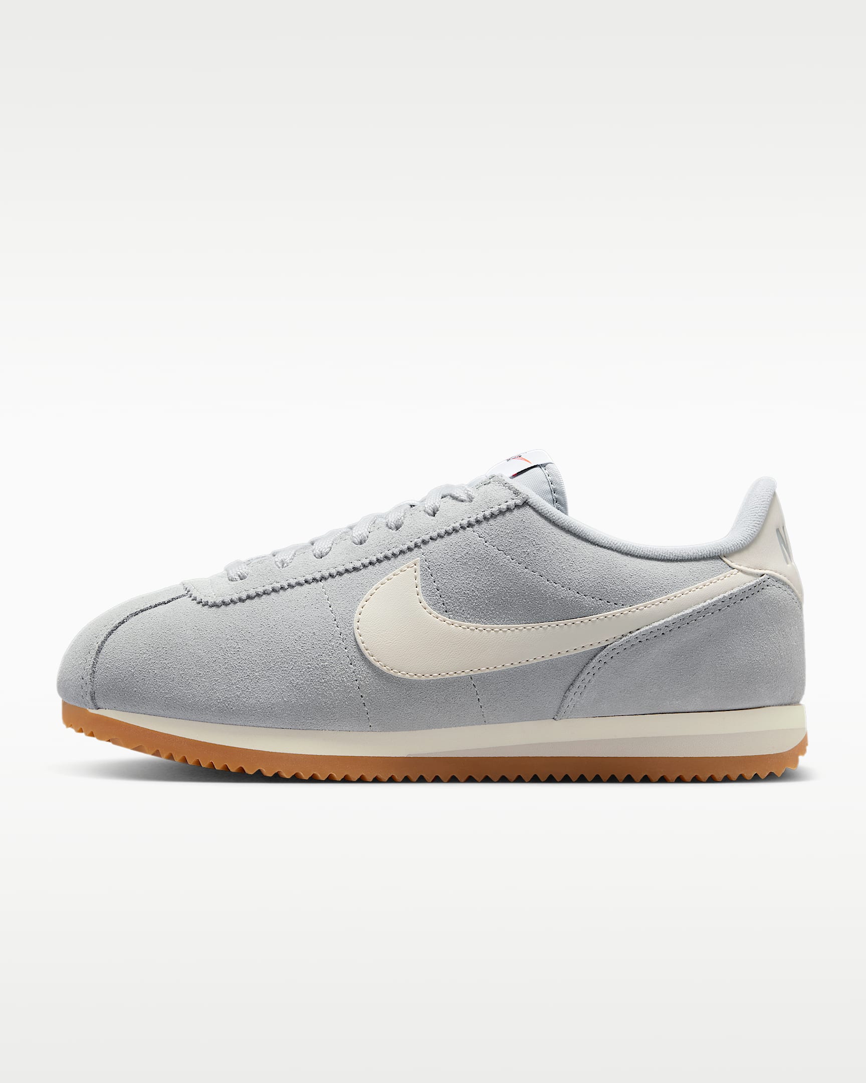 Nike Cortez 女子运动鞋 - 浅烟灰/帆白/橡皮浅褐/浅土褐