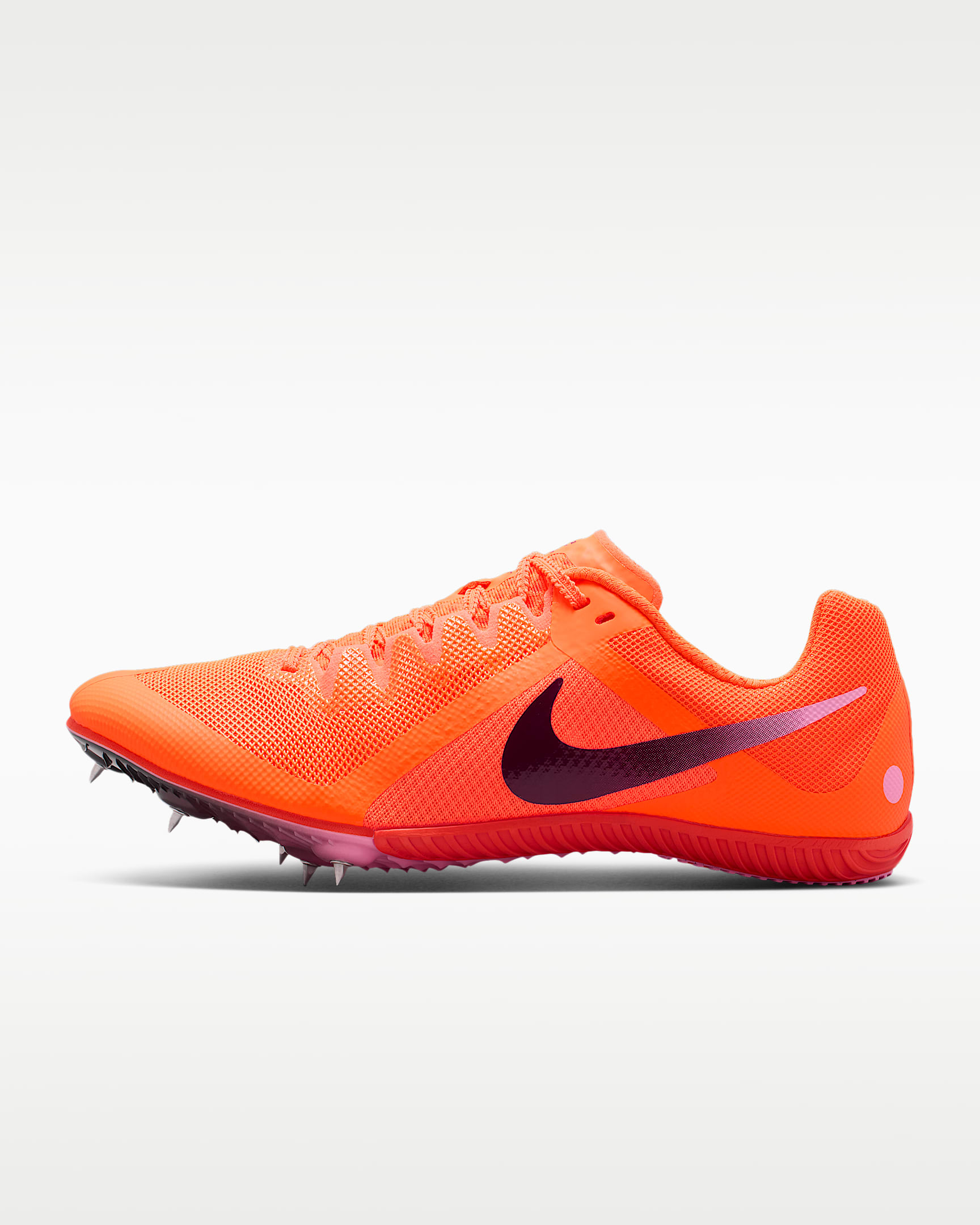 Nike Zoom Rival Multi 男子田径多赛事钉鞋 - 橙红/魅力粉/超级橙/波尔多酒红色