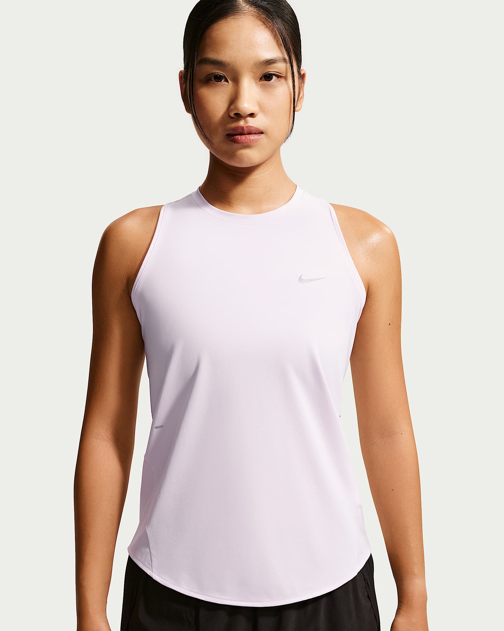 Nike Swift Dri-FIT 女子速干跑步背心 - 浅紫丁香色
