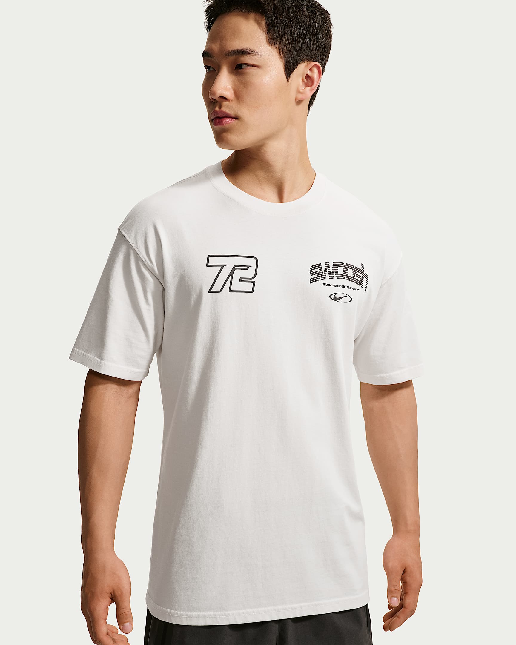 Nike Sportswear 男子短袖T恤 - 幻影灰白