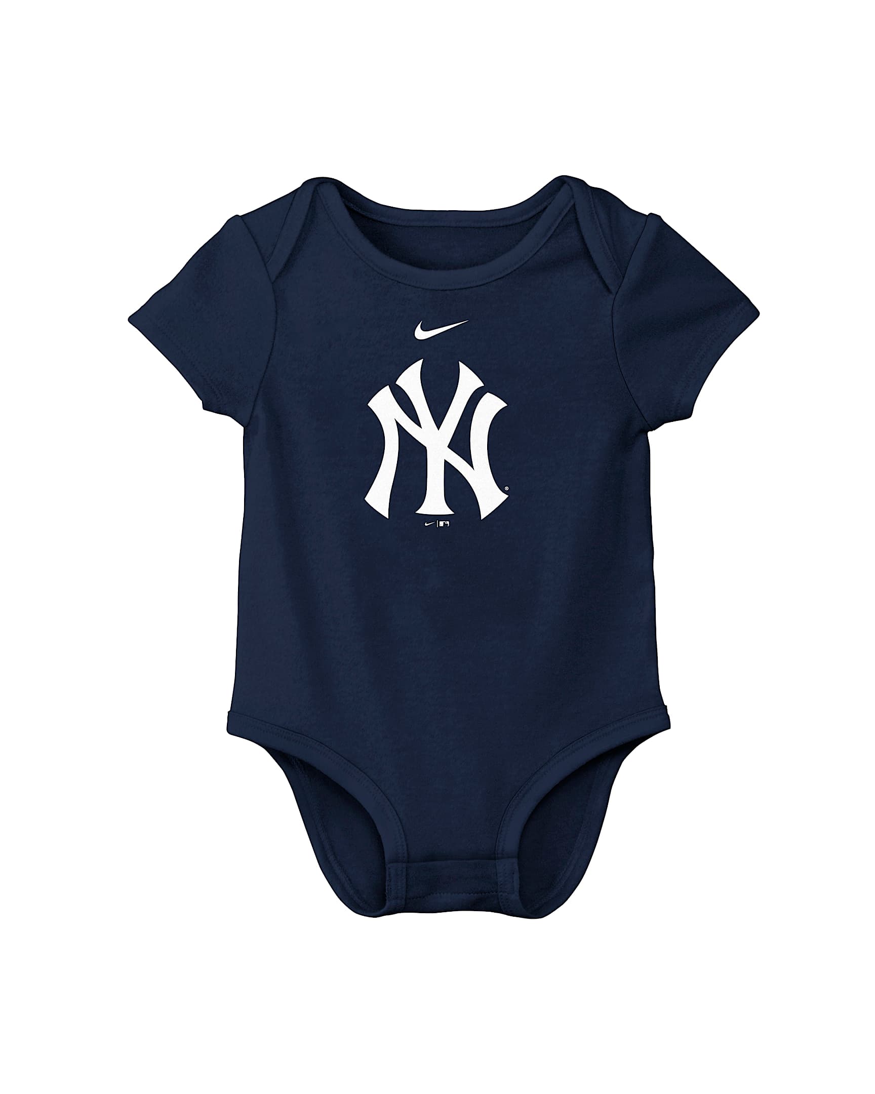 纽约洋基队 Nike MLB 婴童短袖连体衣 - 深藏青