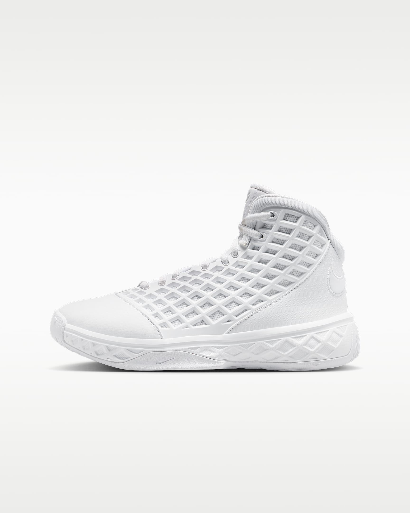 Kobe III 科比大童篮球鞋 - 白色/白色/白色